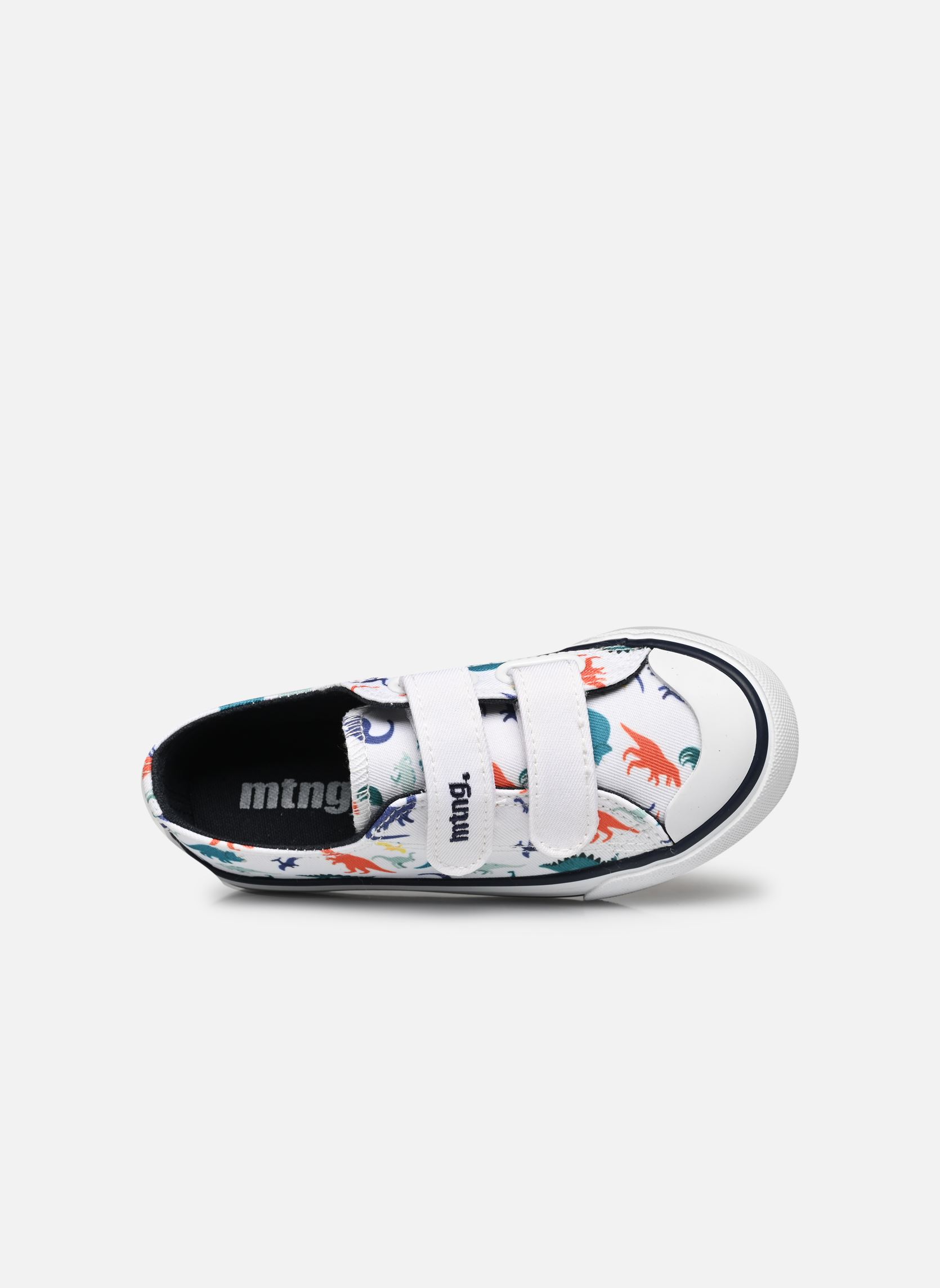 Baskets basses OLI 48499 garçon blanc MTNG Baskets basses OLI 48499 garçon blanc CANVER + PRINT BLANCO 2