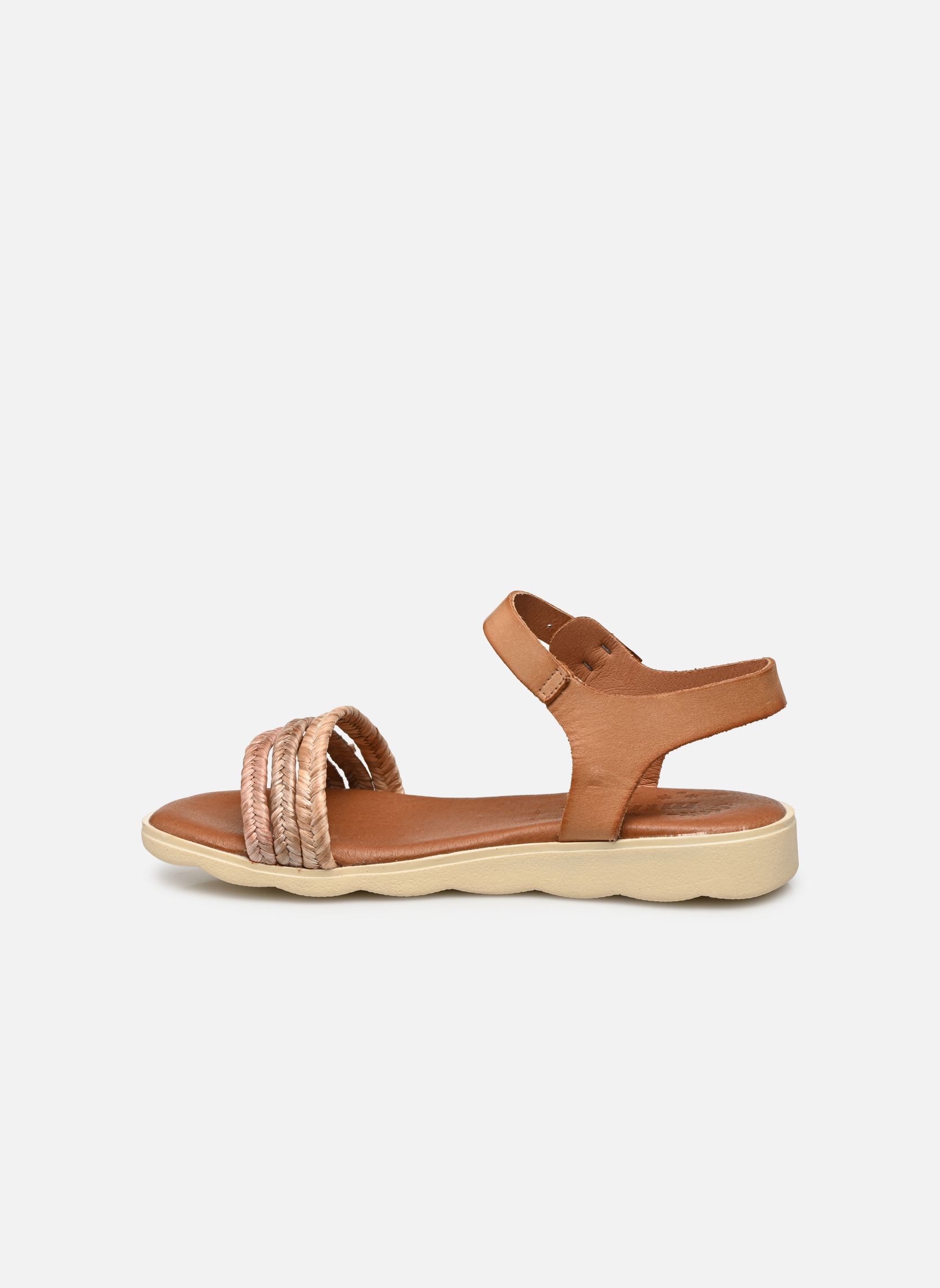Sandalen IRIS 48561 mädchen braun MTNG Sandalen IRIS 48561 mädchen braun PIEL EMPOLVADA CUERO