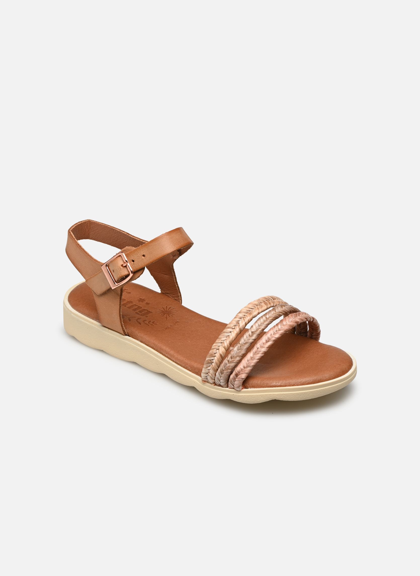 Sandalen IRIS 48561 mädchen braun MTNG Sandalen IRIS 48561 mädchen braun PIEL EMPOLVADA CUERO