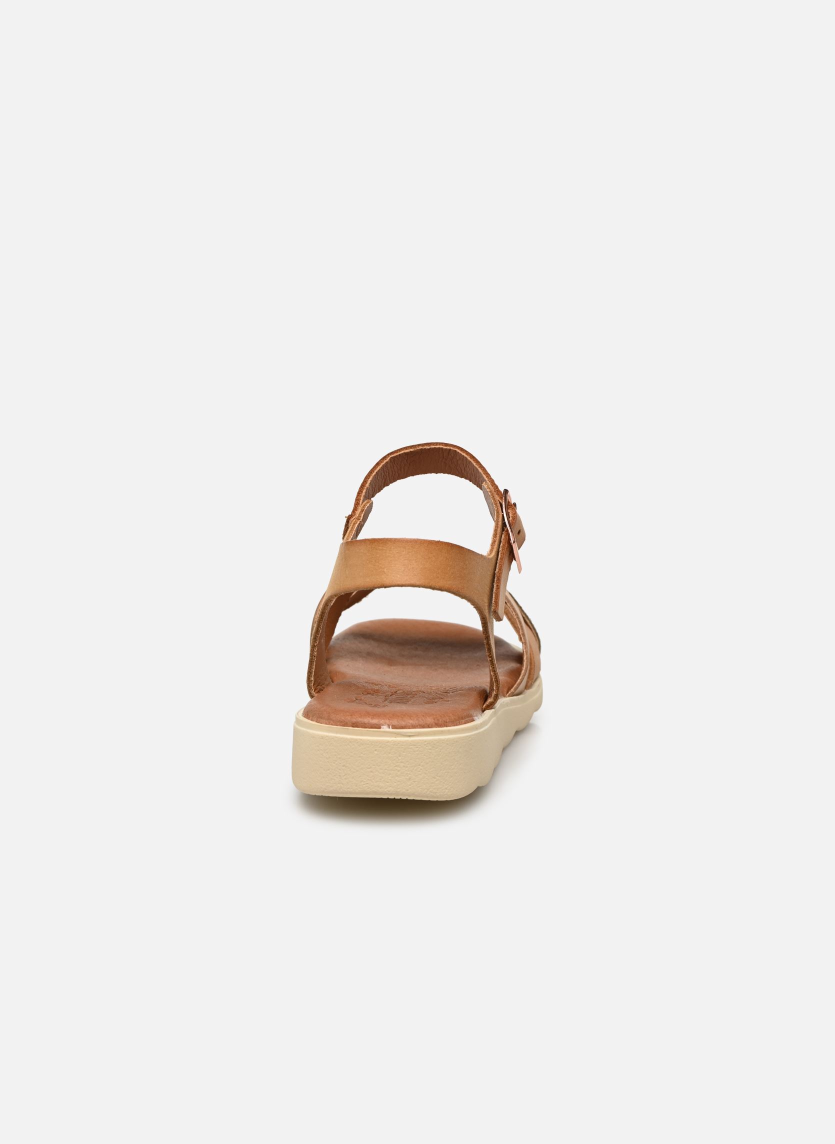 Sandales IRIS 48565 fille marron MTNG Sandales IRIS 48565 fille marron PIEL EMPOLVADA CUERO