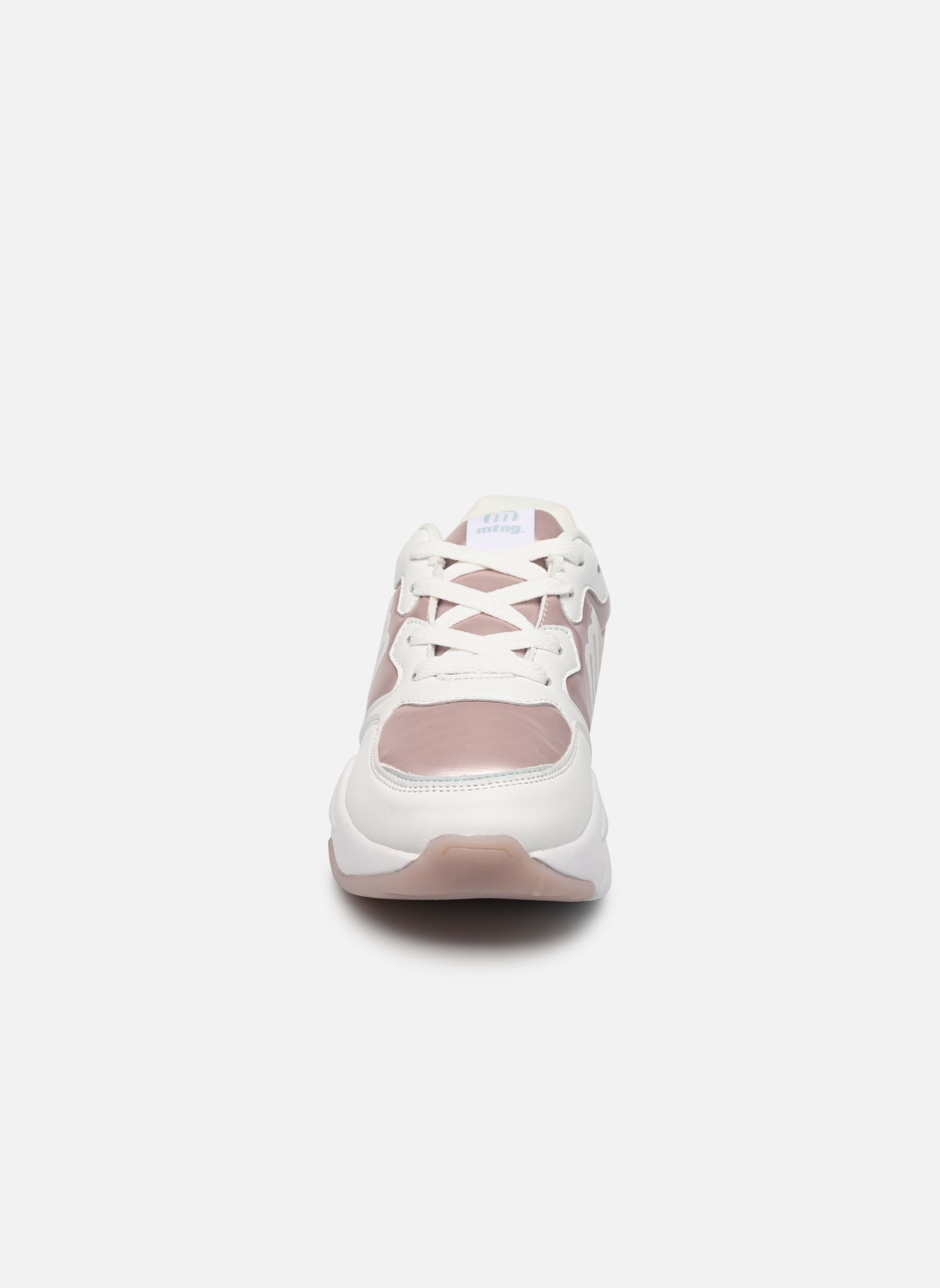 Niedrige Sneaker MARE 48458 mädchen weiß MTNG Niedrige Sneaker MARE 48458 mädchen weiß SPLIT OFF WHITE / METAL NYLON