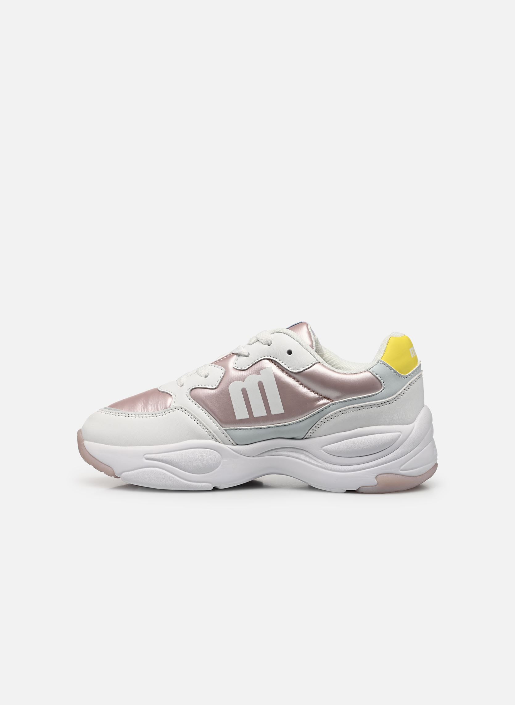 Niedrige Sneaker MARE 48458 mädchen weiß MTNG Niedrige Sneaker MARE 48458 mädchen weiß SPLIT OFF WHITE / METAL NYLON