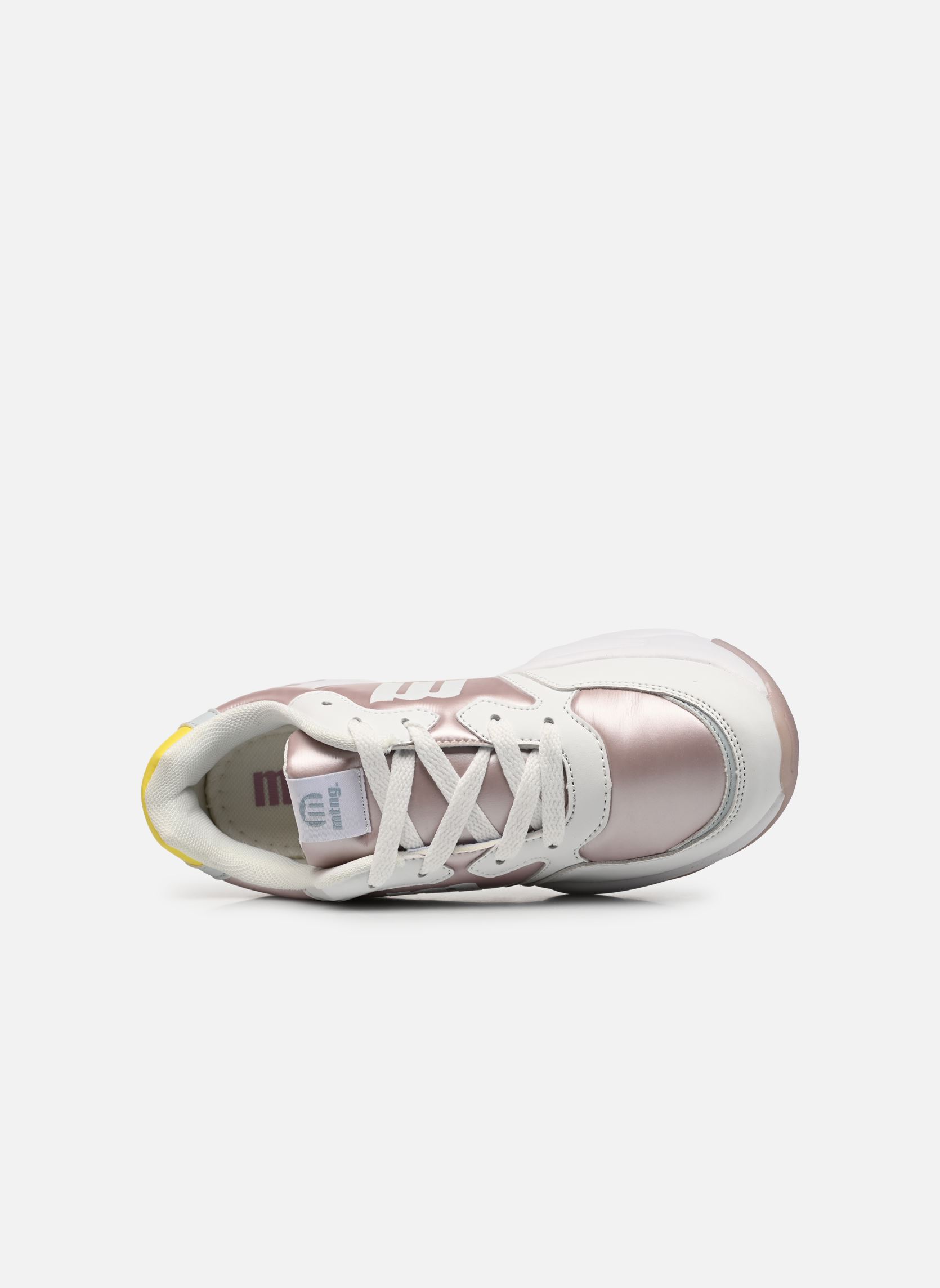 Niedrige Sneaker MARE 48458 mädchen weiß MTNG Niedrige Sneaker MARE 48458 mädchen weiß SPLIT OFF WHITE / METAL NYLON