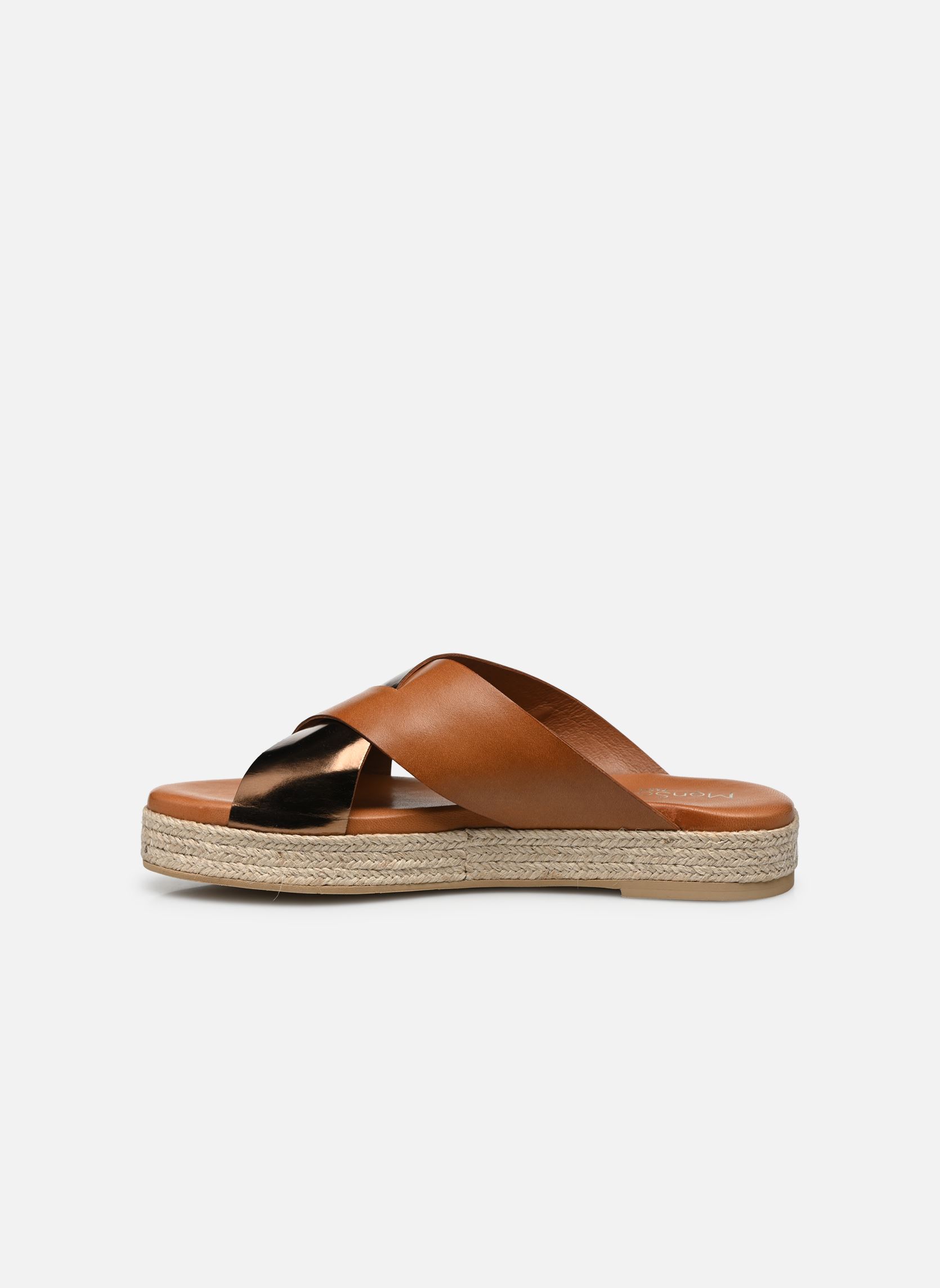 Pantoletten Ibiza damen braun Mon Soulier Pantoletten Ibiza damen braun AVELANA/BRONCE