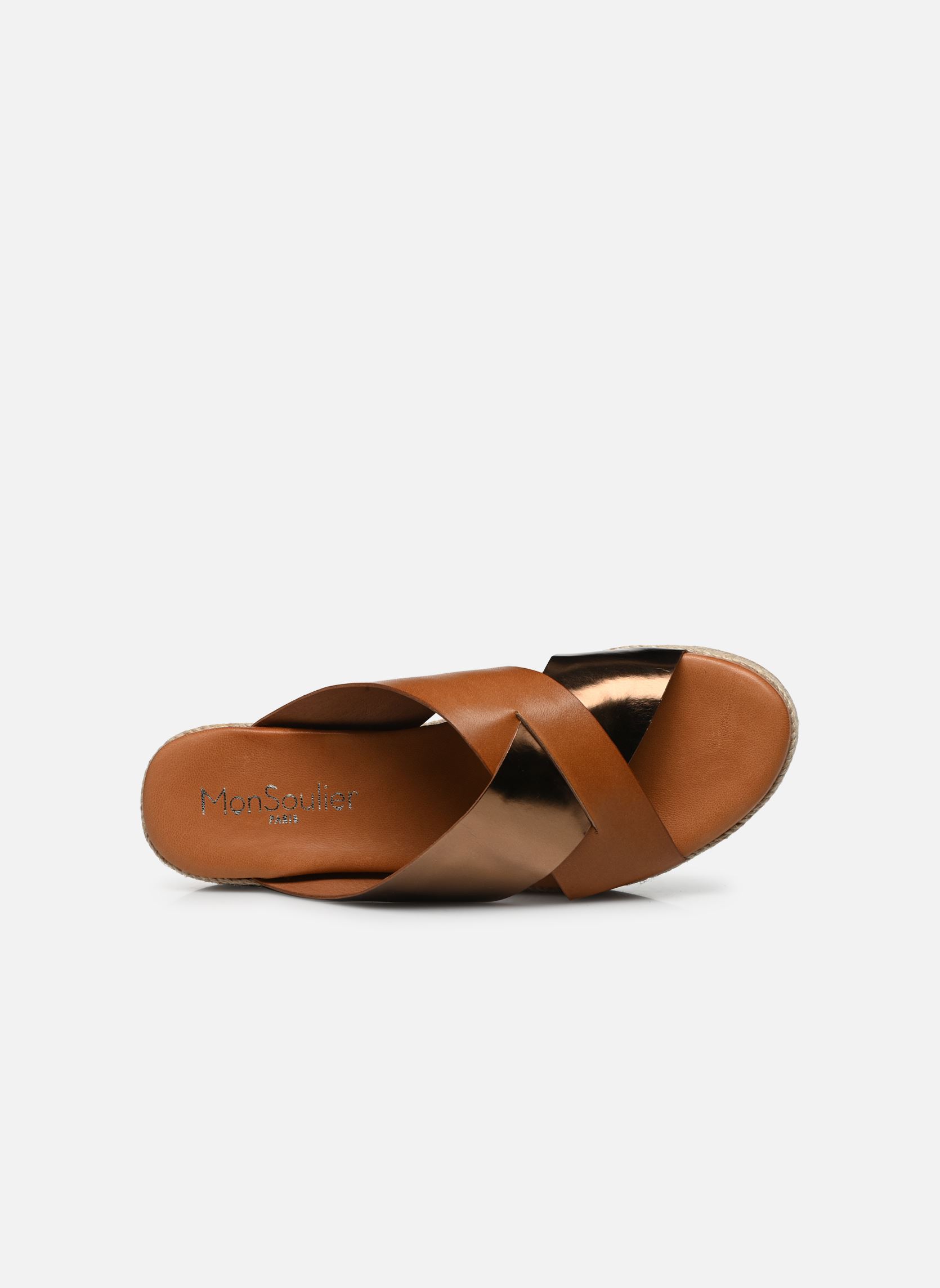 Pantoletten Ibiza damen braun Mon Soulier Pantoletten Ibiza damen braun AVELANA/BRONCE