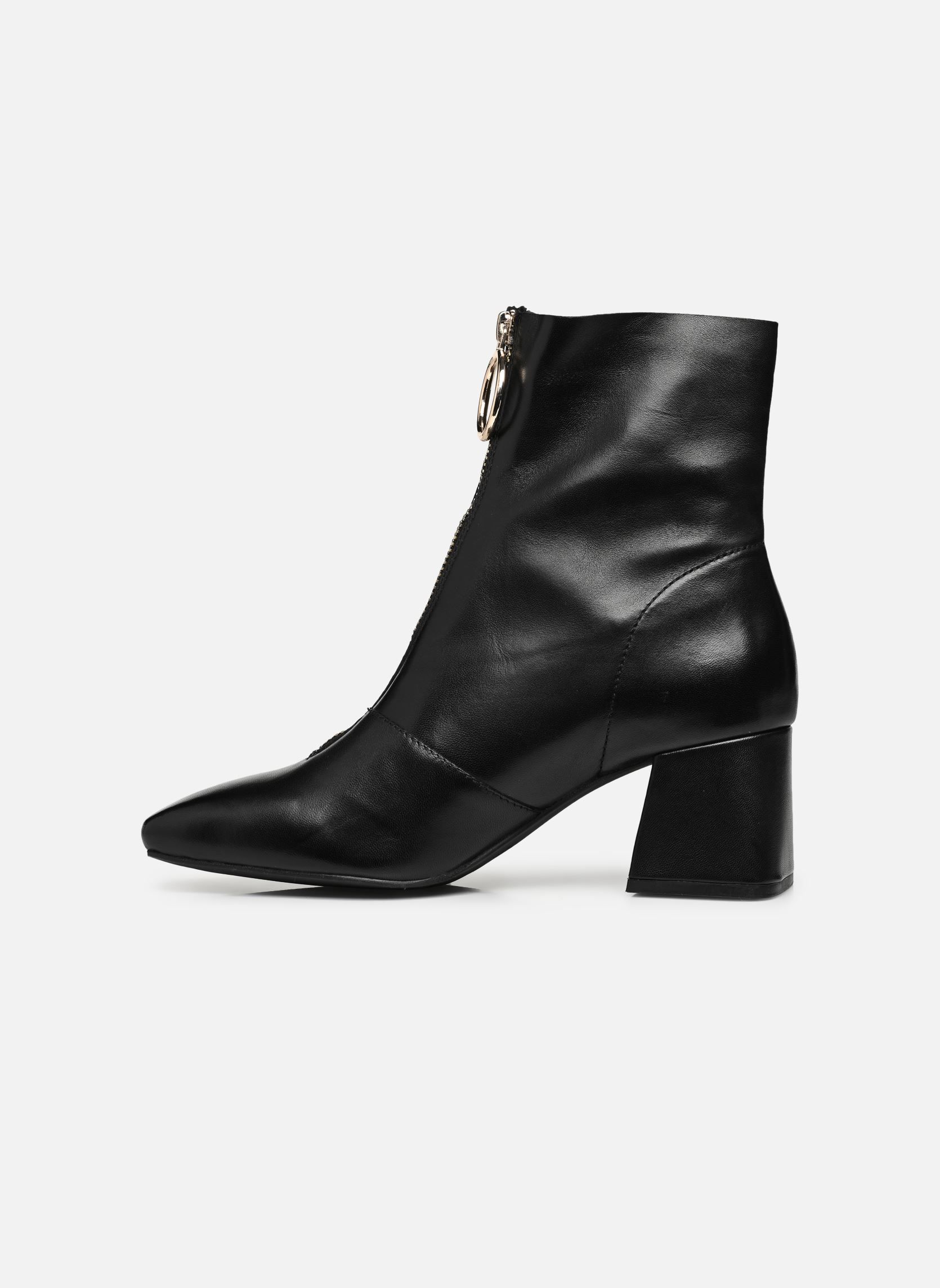 Niedrige Ankle Boots MARIBEL damen schwarz Bocage Niedrige Ankle Boots MARIBEL damen schwarz Noir