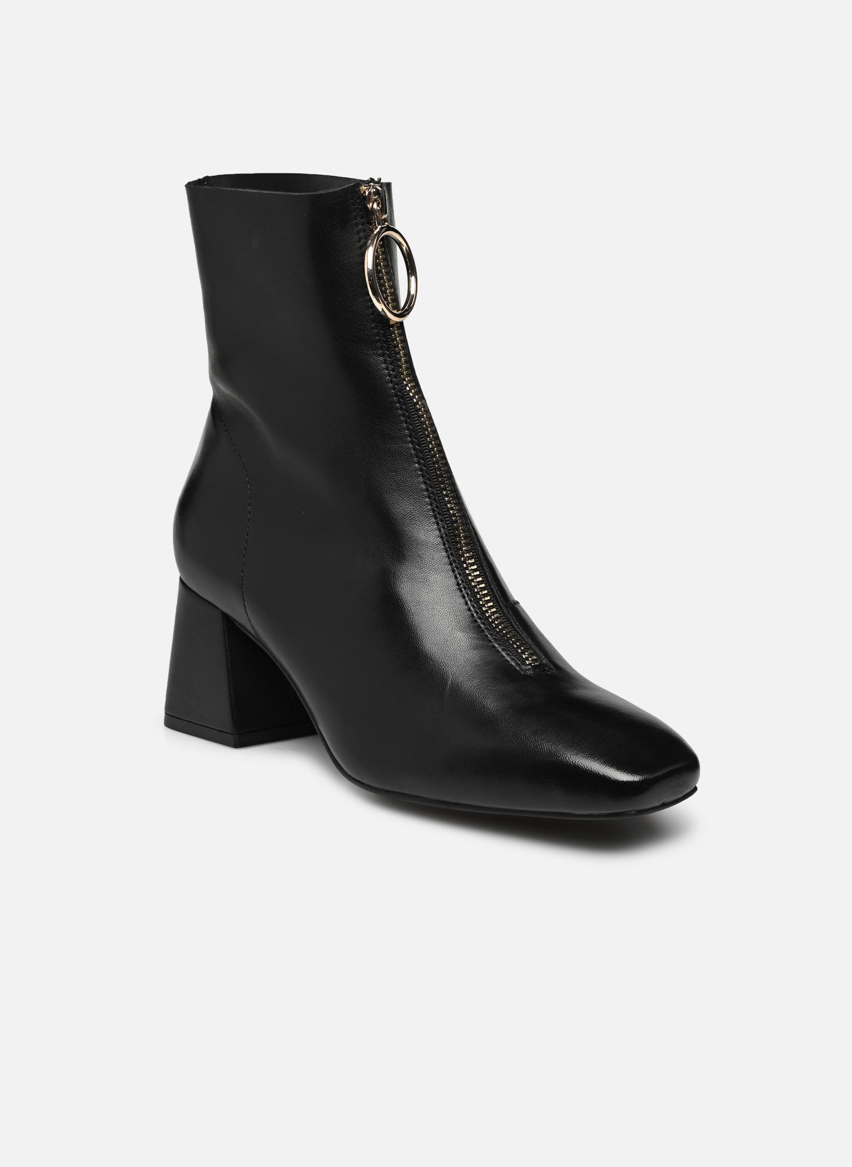 Niedrige Ankle Boots MARIBEL damen schwarz Bocage Niedrige Ankle Boots MARIBEL damen schwarz Noir