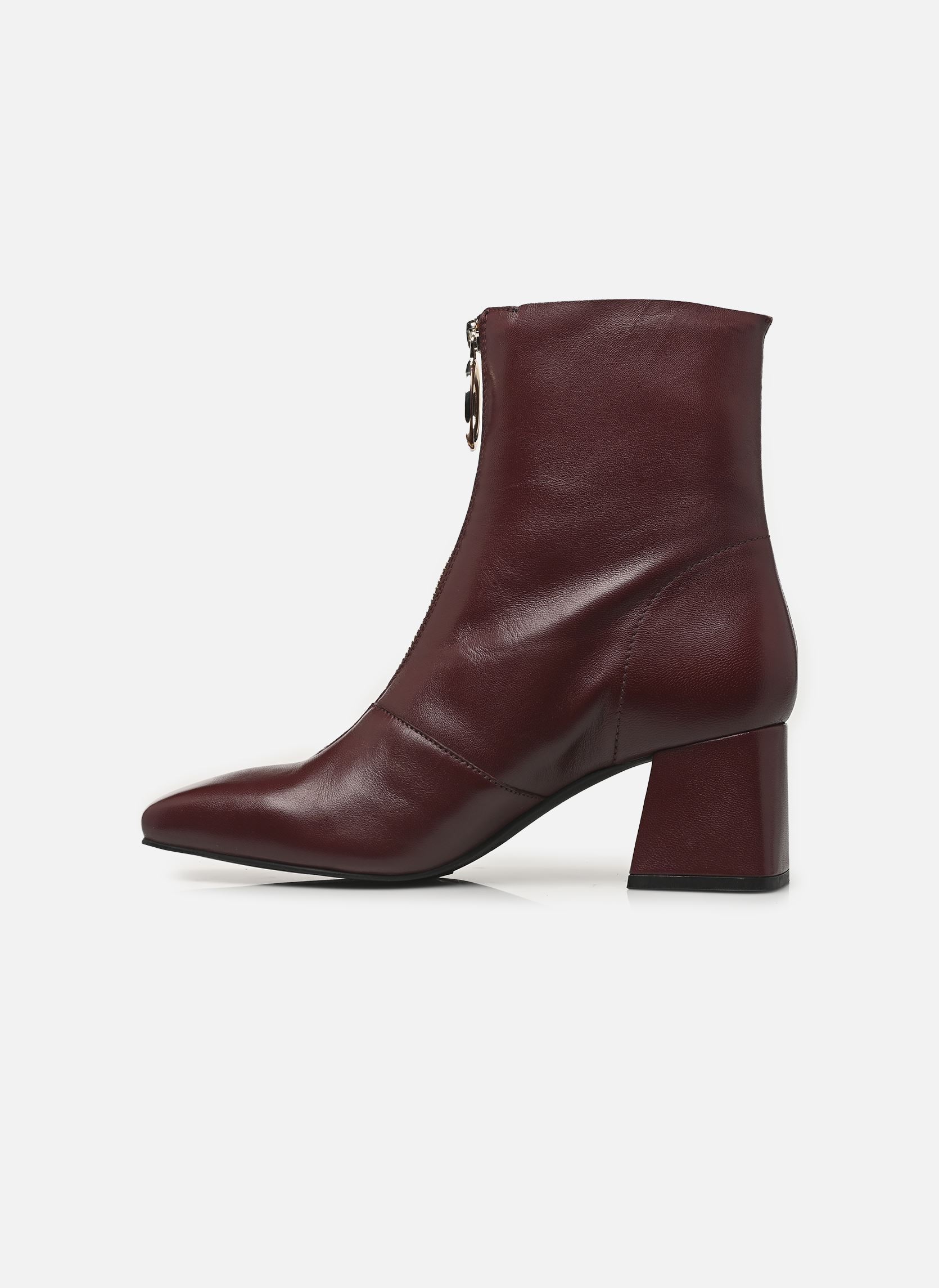 Lage enkellaarsjes MARIBEL dames rood Bocage Lage enkellaarsjes MARIBEL dames rood ROUGE