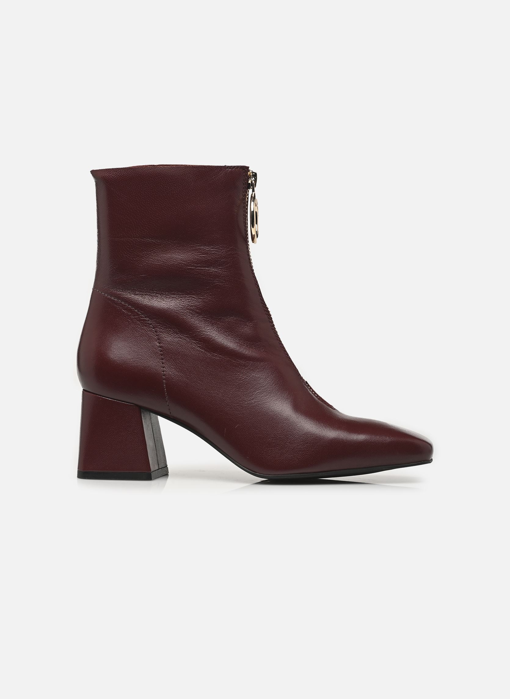 Lage enkellaarsjes MARIBEL dames rood Bocage Lage enkellaarsjes MARIBEL dames rood ROUGE