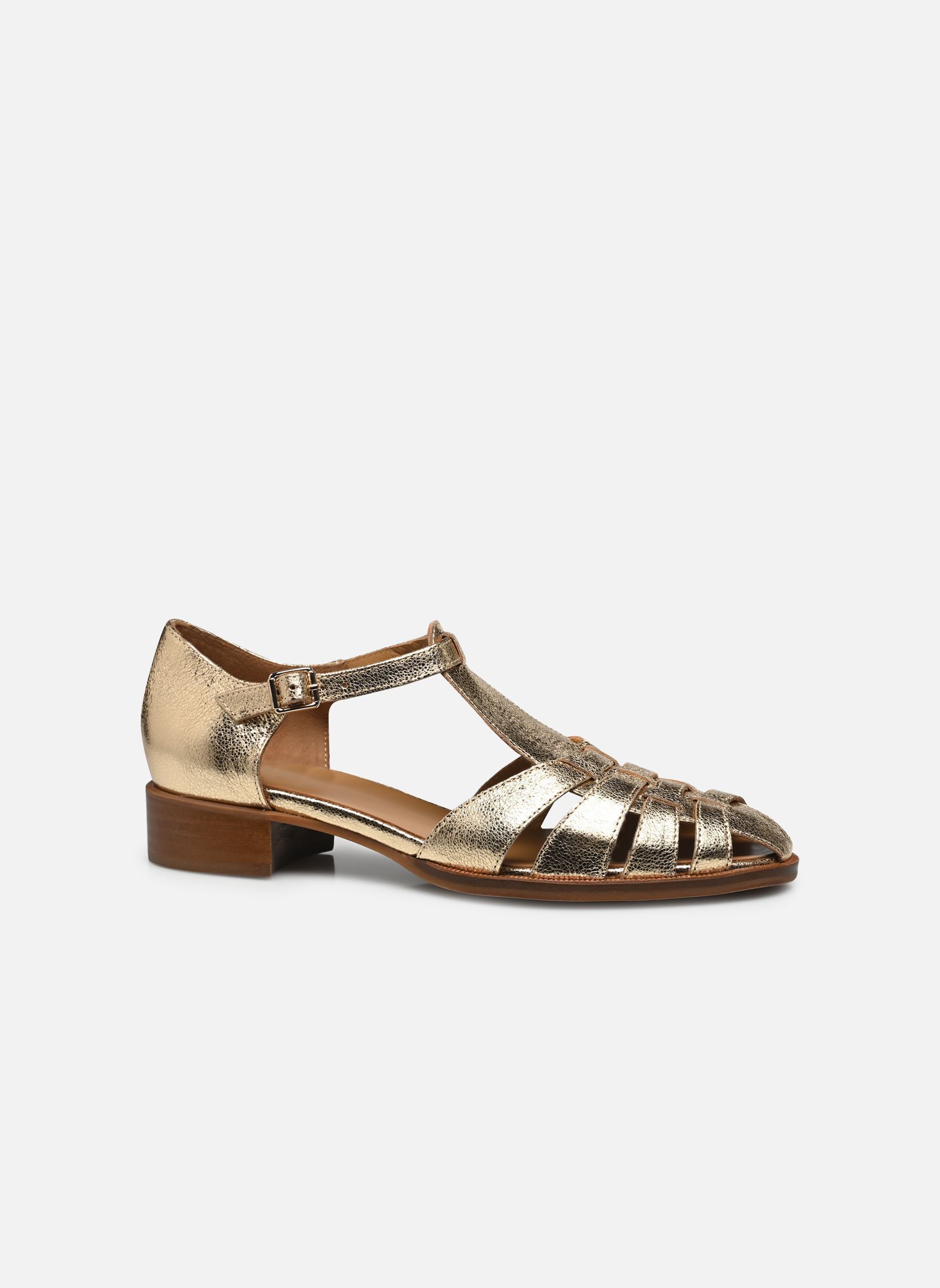 Sandales CHANTY femme or et bronze Bocage Sandales CHANTY femme or et bronze Or