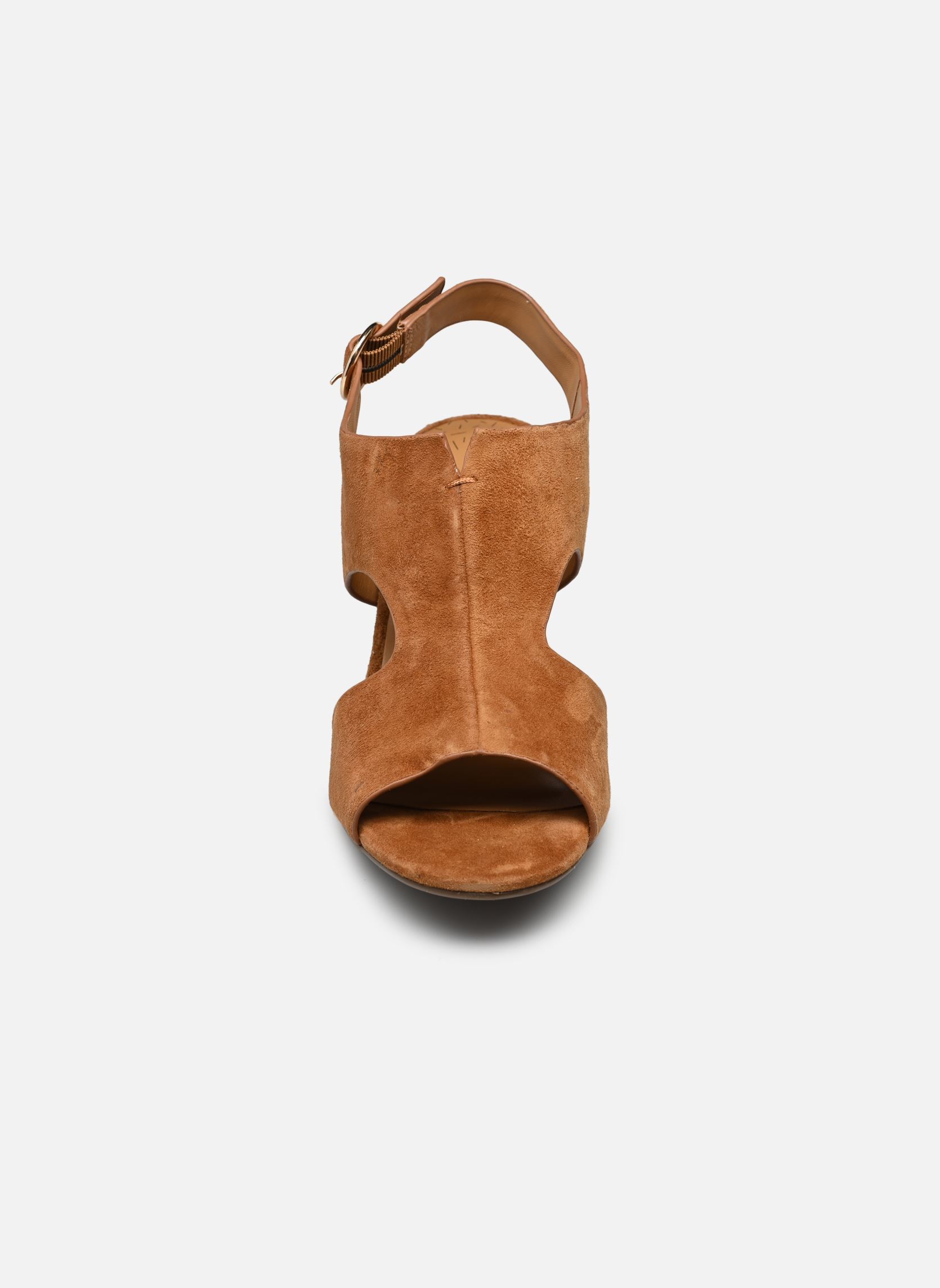 Sandalen PENSEE dames bruin Bocage Sandalen PENSEE dames bruin Cognac