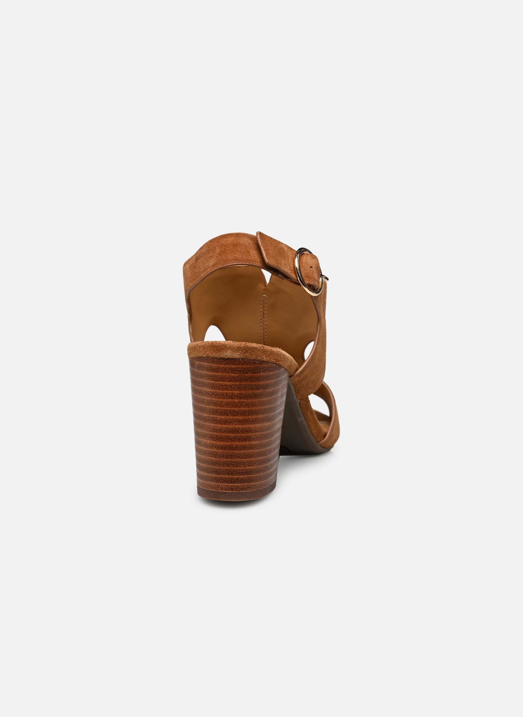 Sandalen PENSEE dames bruin Bocage Sandalen PENSEE dames bruin Cognac