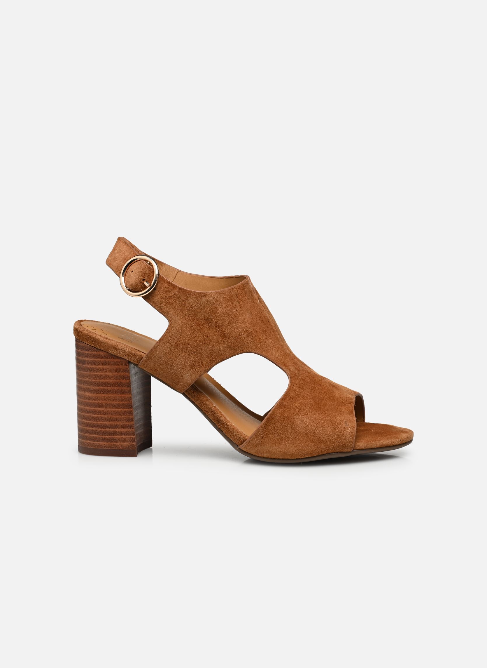 Sandalen PENSEE dames bruin Bocage Sandalen PENSEE dames bruin Cognac