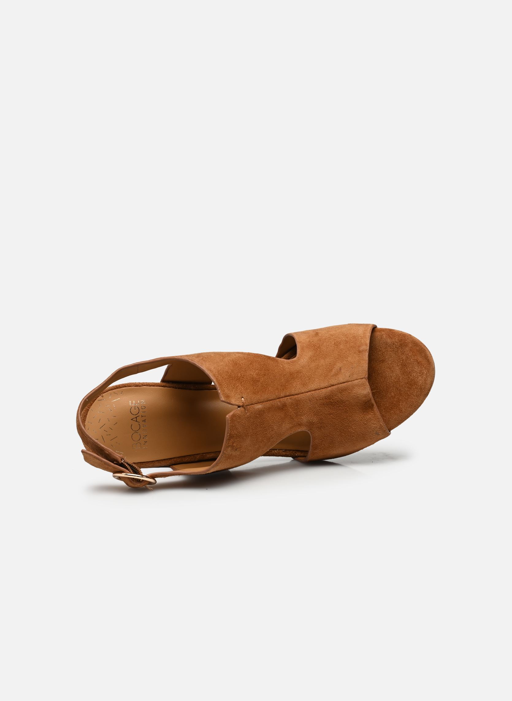 Sandalen PENSEE dames bruin Bocage Sandalen PENSEE dames bruin Cognac
