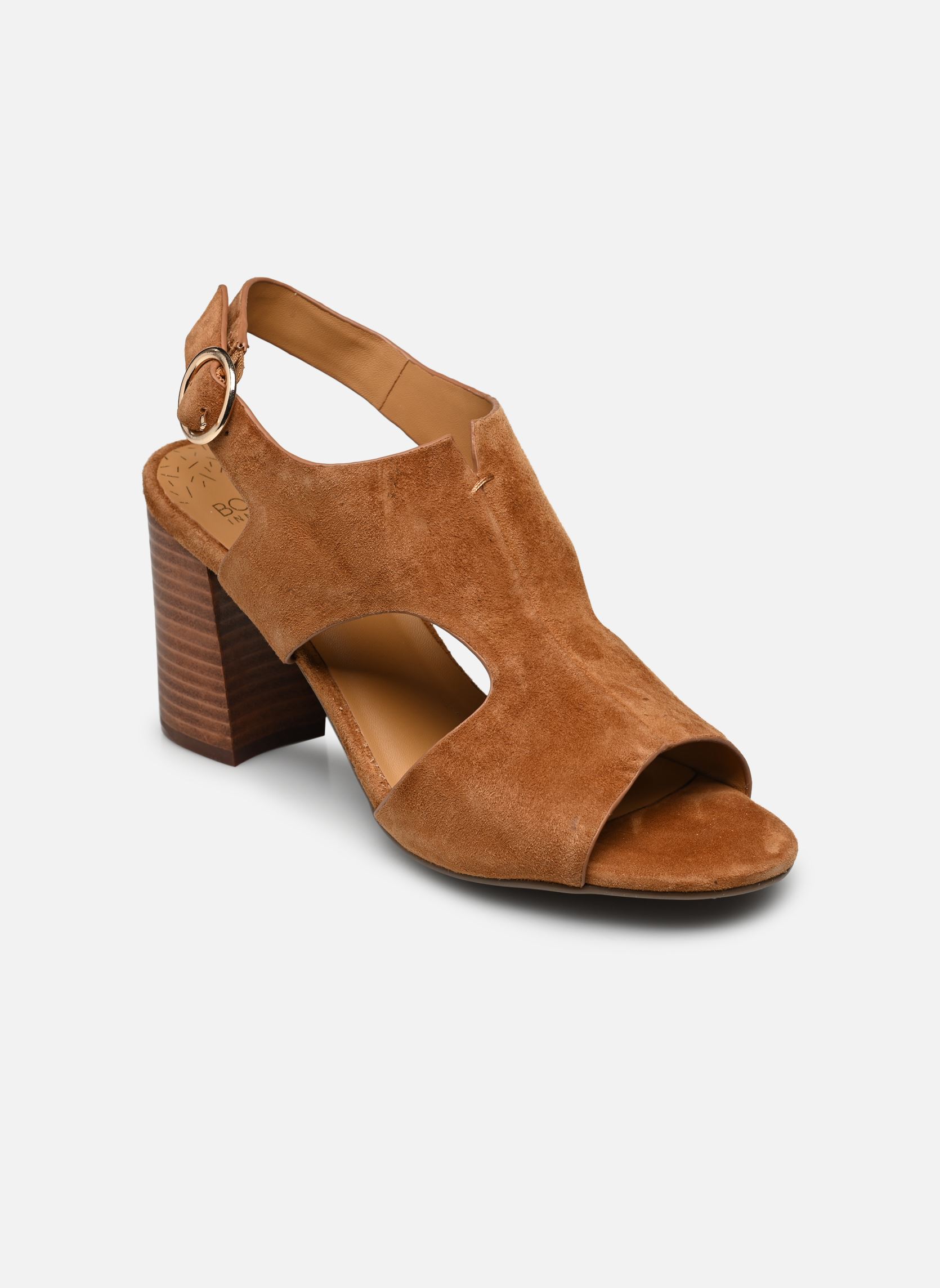 Sandalen PENSEE dames bruin Bocage Sandalen PENSEE dames bruin Cognac