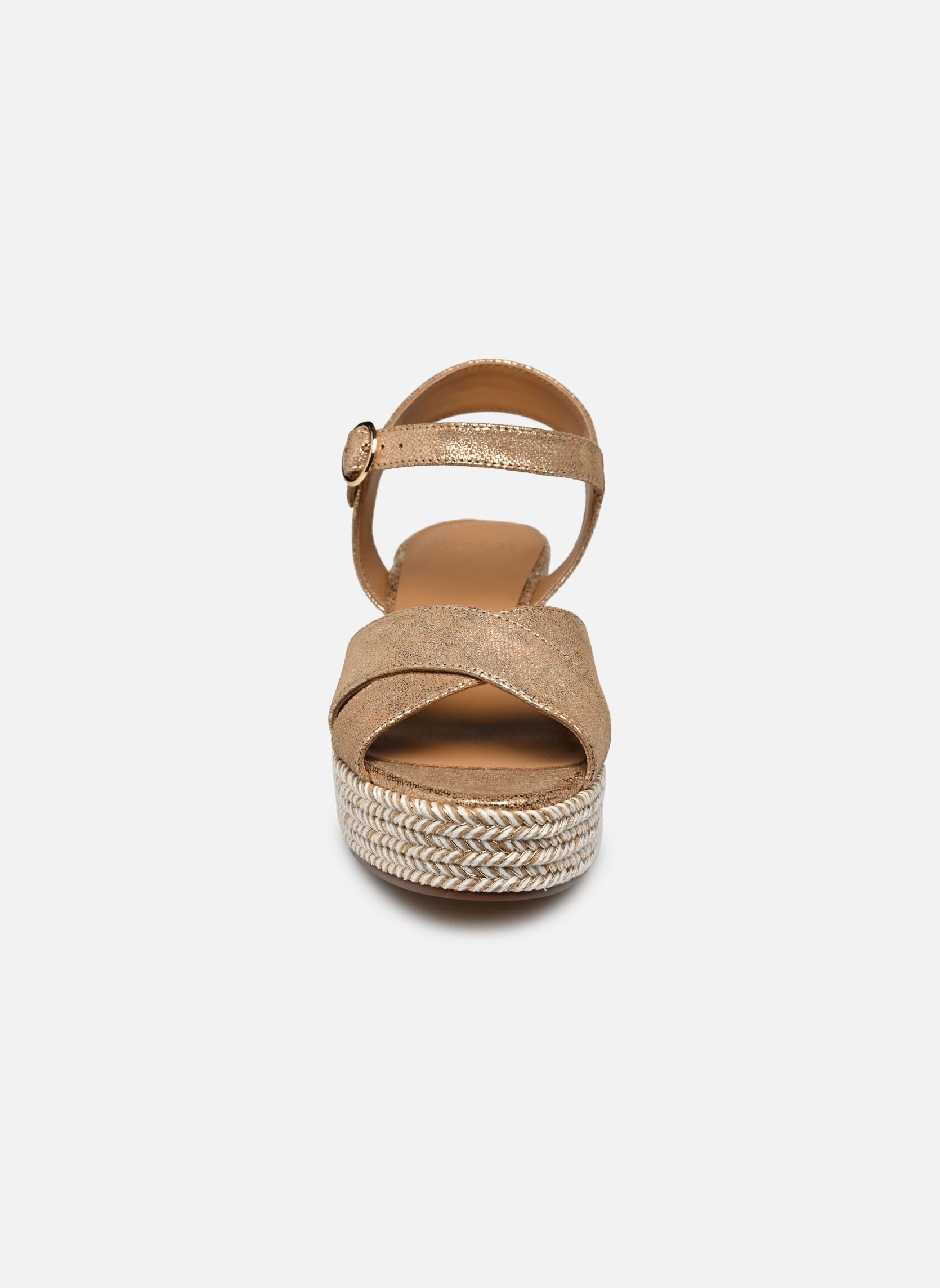 Sandalen HELIOS dames goud en brons Bocage Sandalen HELIOS dames goud en brons Doré