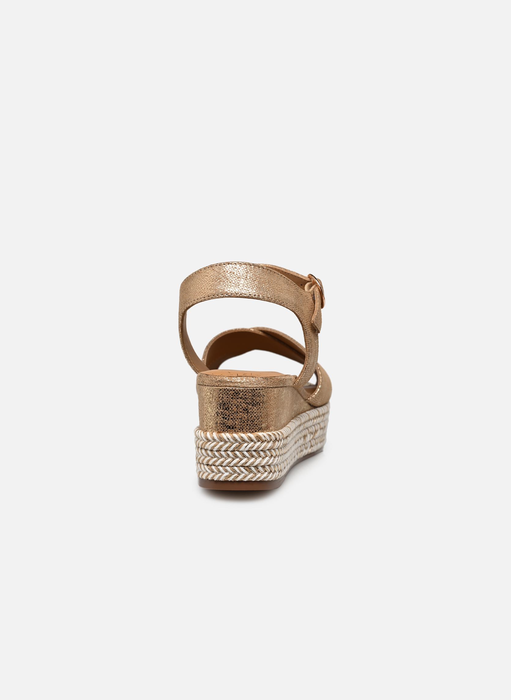 Sandalen HELIOS dames goud en brons Bocage Sandalen HELIOS dames goud en brons Doré