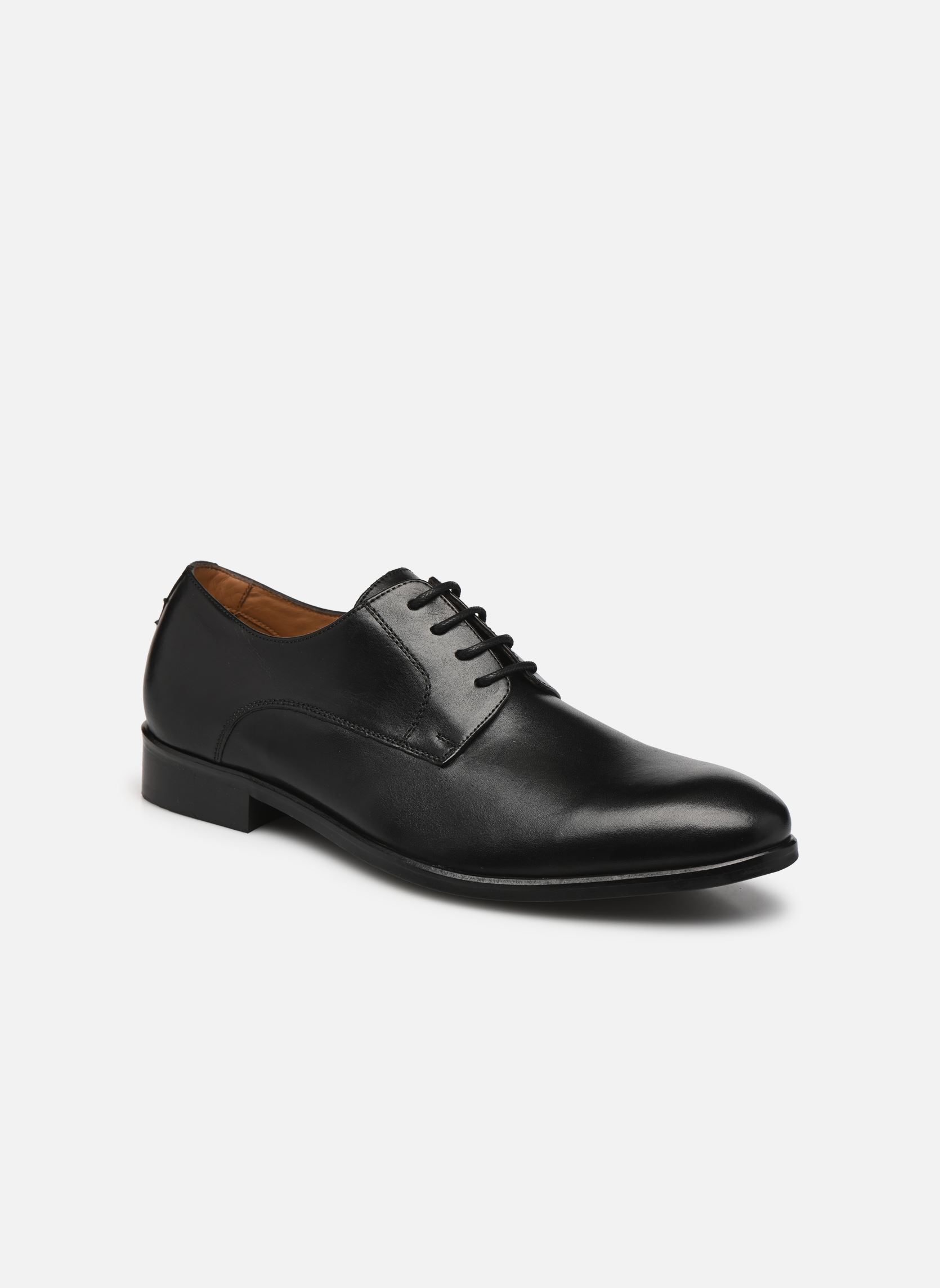 Derbys LEONARDO herren schwarz Bocage Derbys LEONARDO herren schwarz Noir