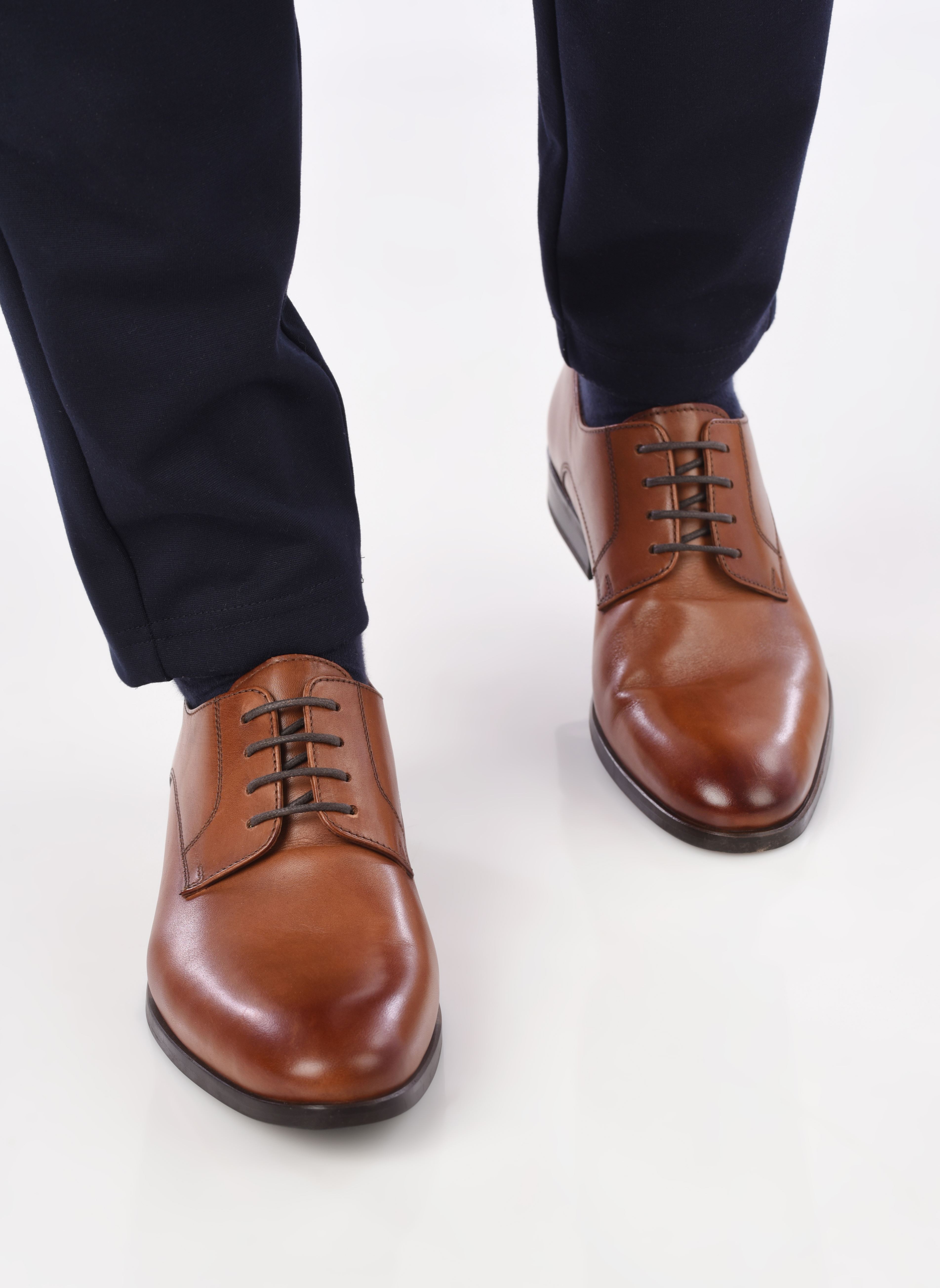 Derbies LEONARDO homme marron Bocage Derbies LEONARDO homme marron Cognac