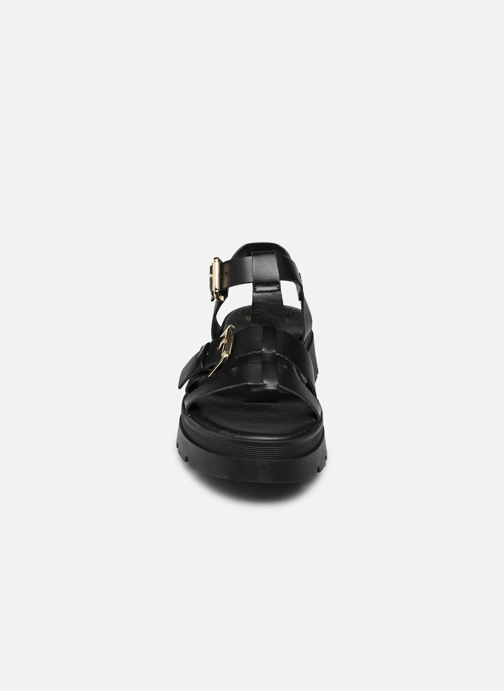 Sandales compensées et plateformes JULIA femme noir Bocage Sandales compensées et plateformes JULIA femme noir Noir