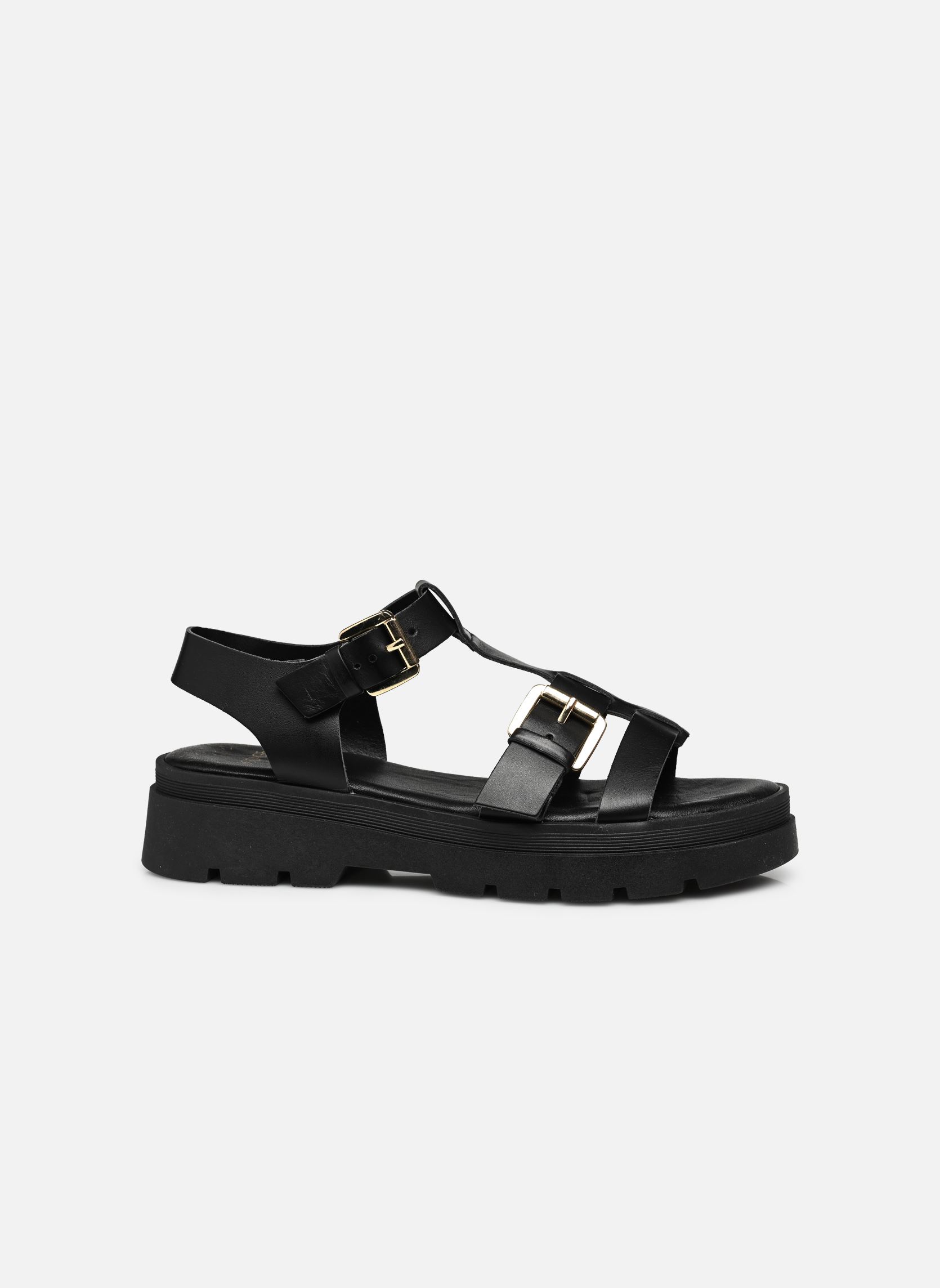 Sandales compensées et plateformes JULIA femme noir Bocage Sandales compensées et plateformes JULIA femme noir Noir