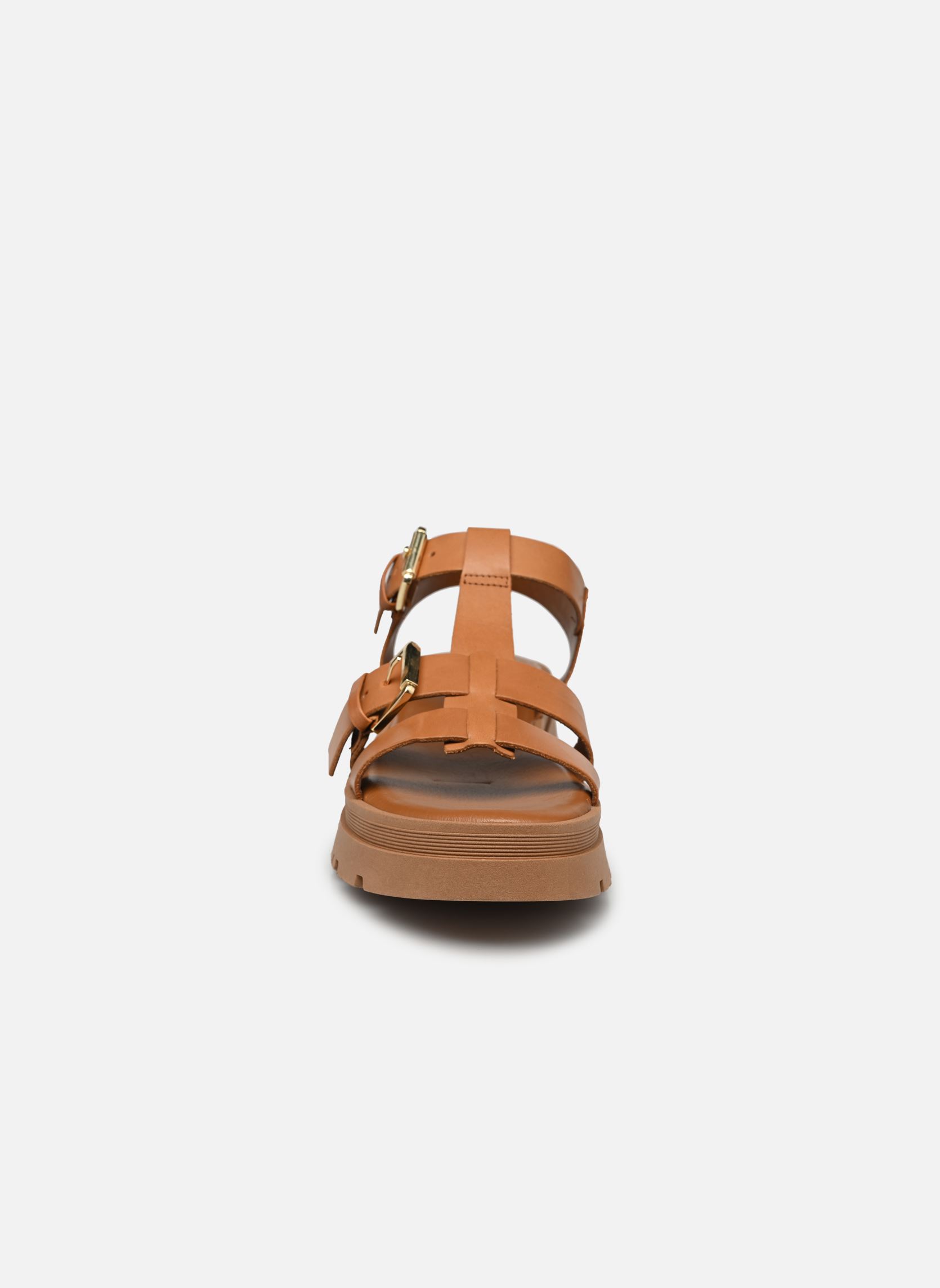 Keil- und Plateausandalen JULIA damen braun Bocage Keil- und Plateausandalen JULIA damen braun Cognac