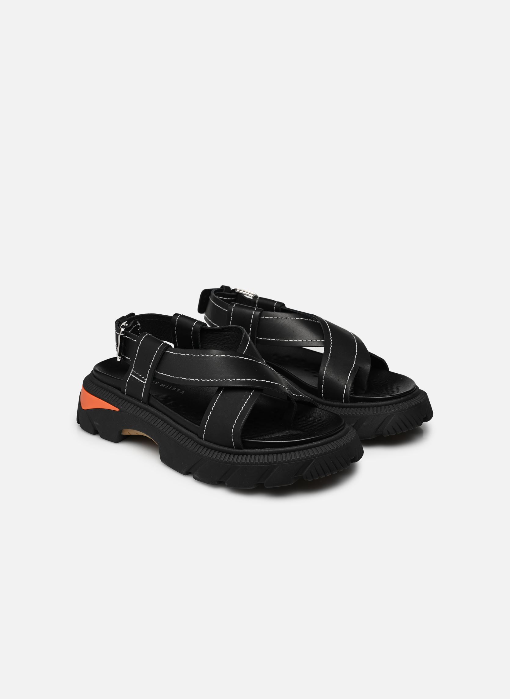 Sandalen Krisha dames zwart E8 by Miista Sandalen Krisha dames zwart BLACK
