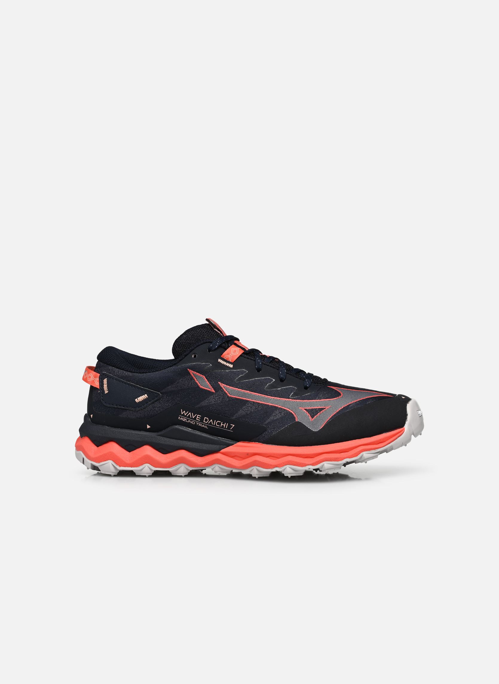 Sportschoenen Wave Daichi 7 - W dames blauw Mizuno Sportschoenen Wave Daichi 7 - W dames blauw NSky/Quicksilver/HCoral