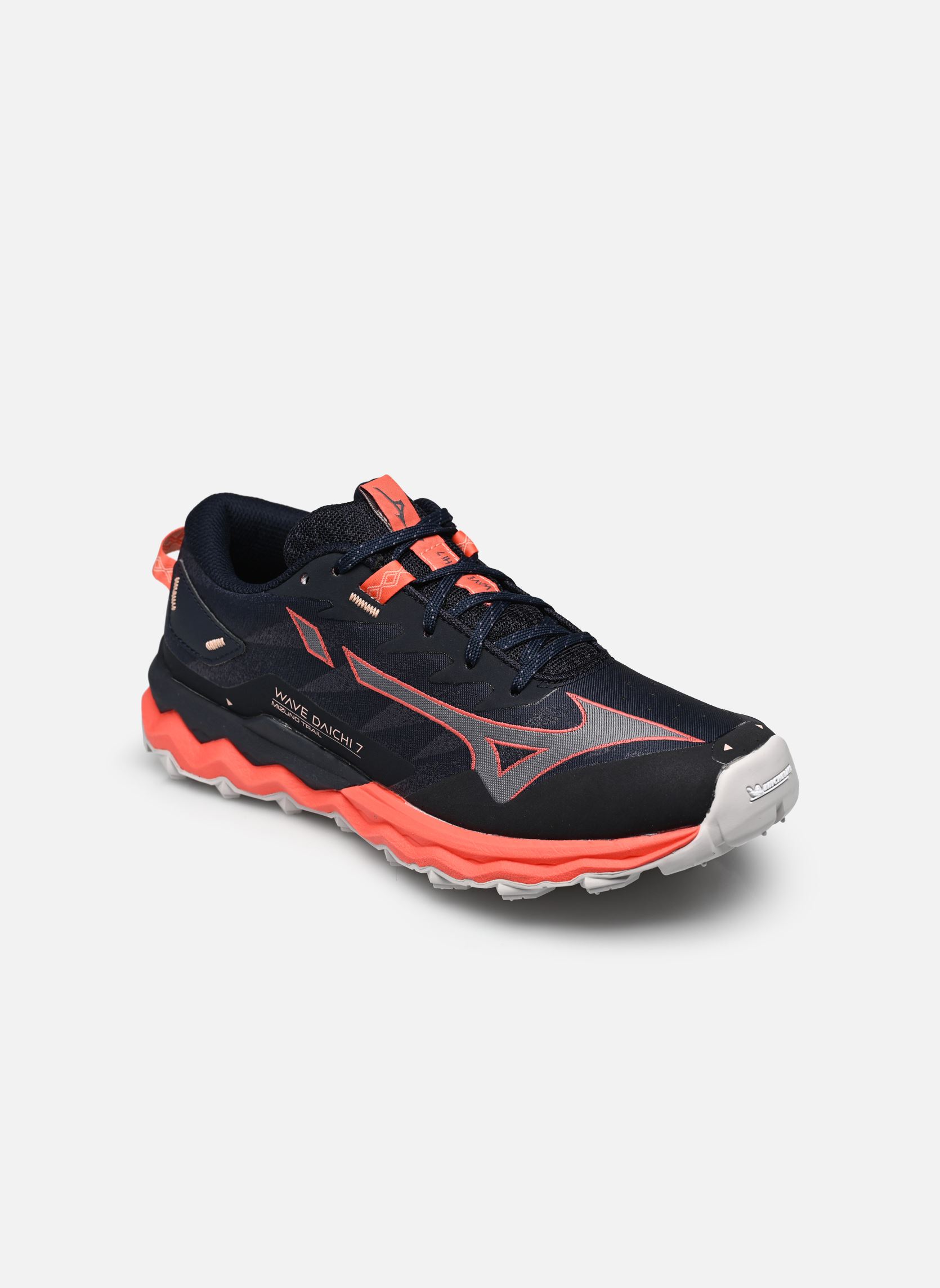 Sportschoenen Wave Daichi 7 - W dames blauw Mizuno Sportschoenen Wave Daichi 7 - W dames blauw NSky/Quicksilver/HCoral