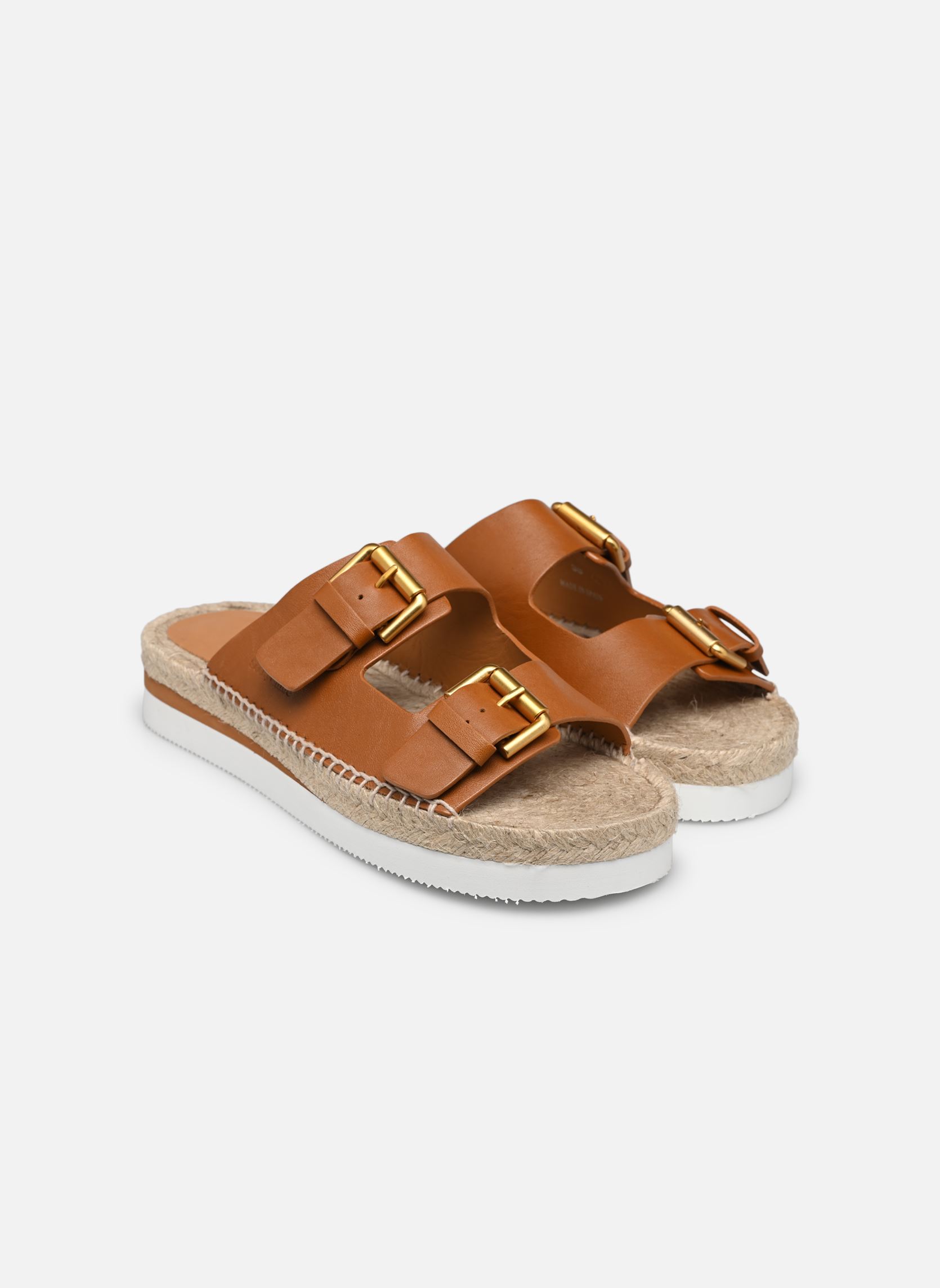 Mules Glyn Mules Espadrilles femme marron See by Chloé Mules Glyn Mules Espadrilles femme marron LIGHT/PASTEL BROWN