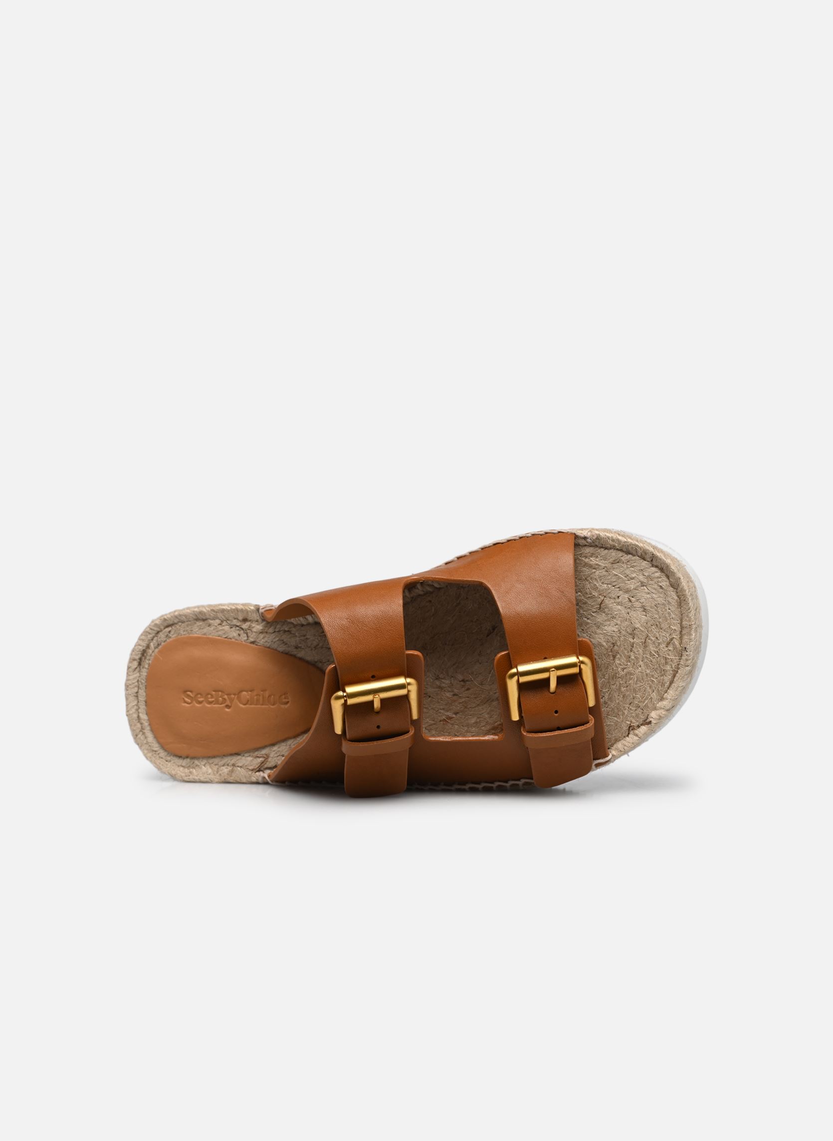 Mules Glyn Mules Espadrilles femme marron See by Chloé Mules Glyn Mules Espadrilles femme marron LIGHT/PASTEL BROWN