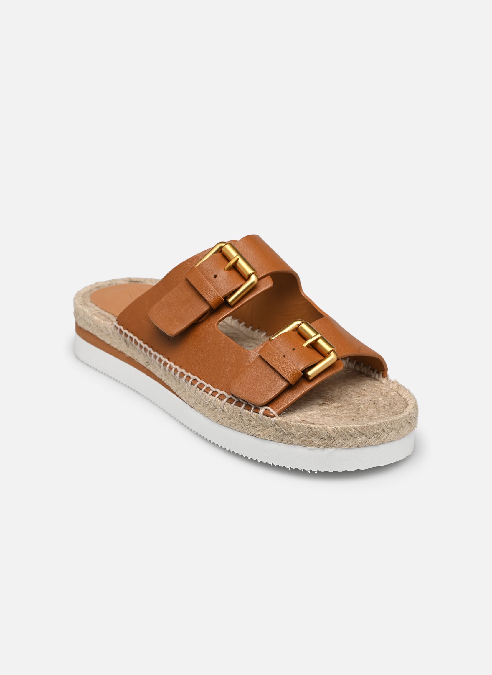 Mules Glyn Mules Espadrilles femme marron See by Chloé Mules Glyn Mules Espadrilles femme marron LIGHT/PASTEL BROWN