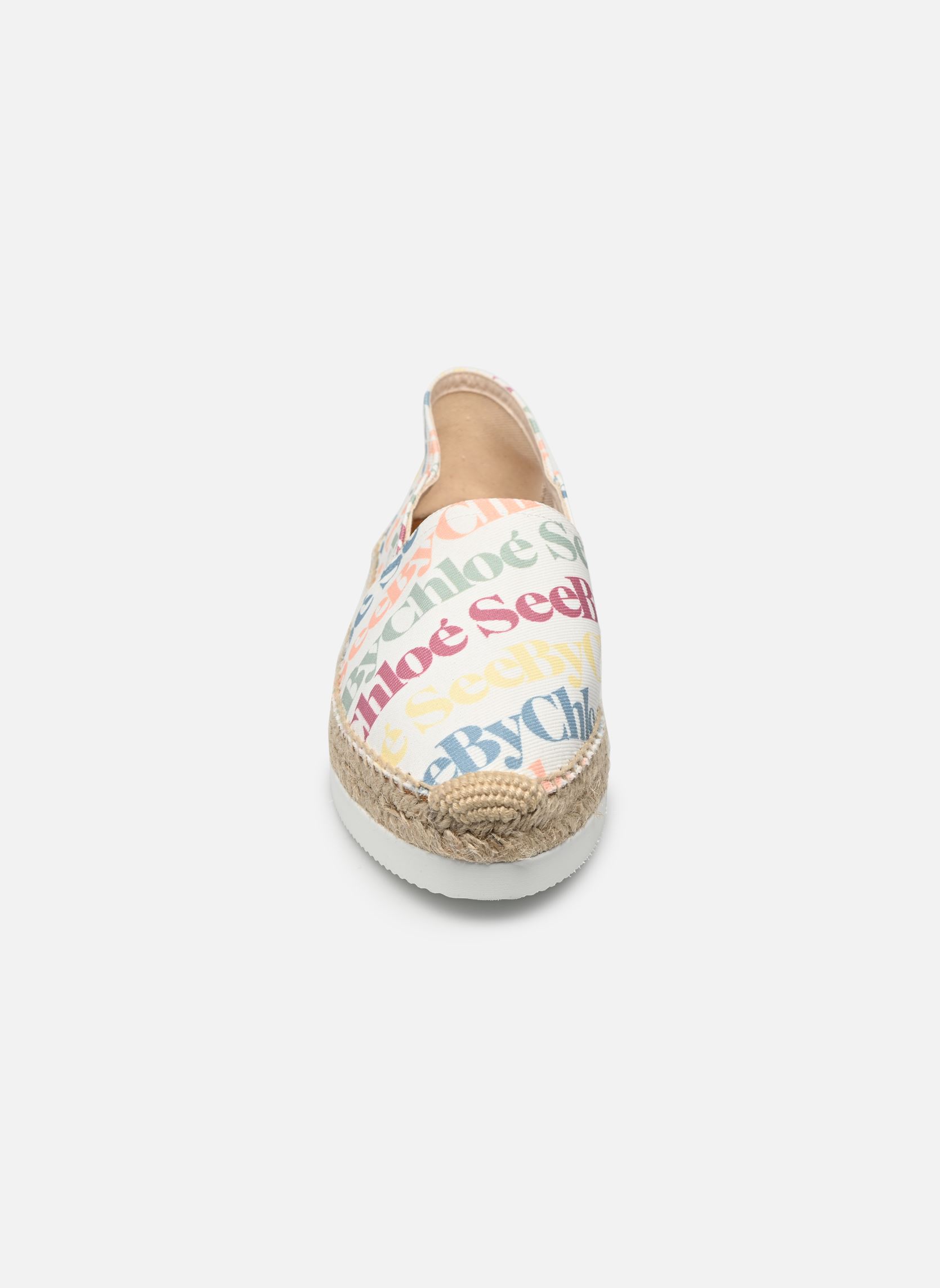 Platte espadrilles Glyn Espadrilles Flat dames wit See by Chloé Platte espadrilles Glyn Espadrilles Flat dames wit ASSORTED