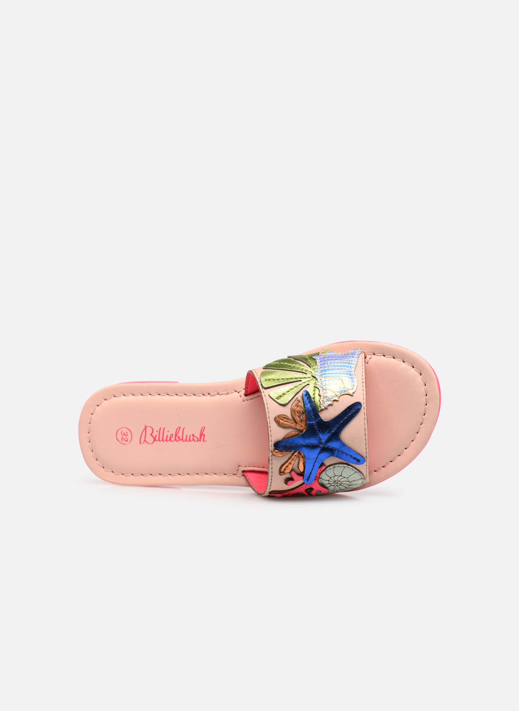 Mules et sabots Sandales - U19302 - Fille fille multicolore Billieblush Mules et sabots Sandales - U19302 - Fille fille multicolore 464 - Pink
