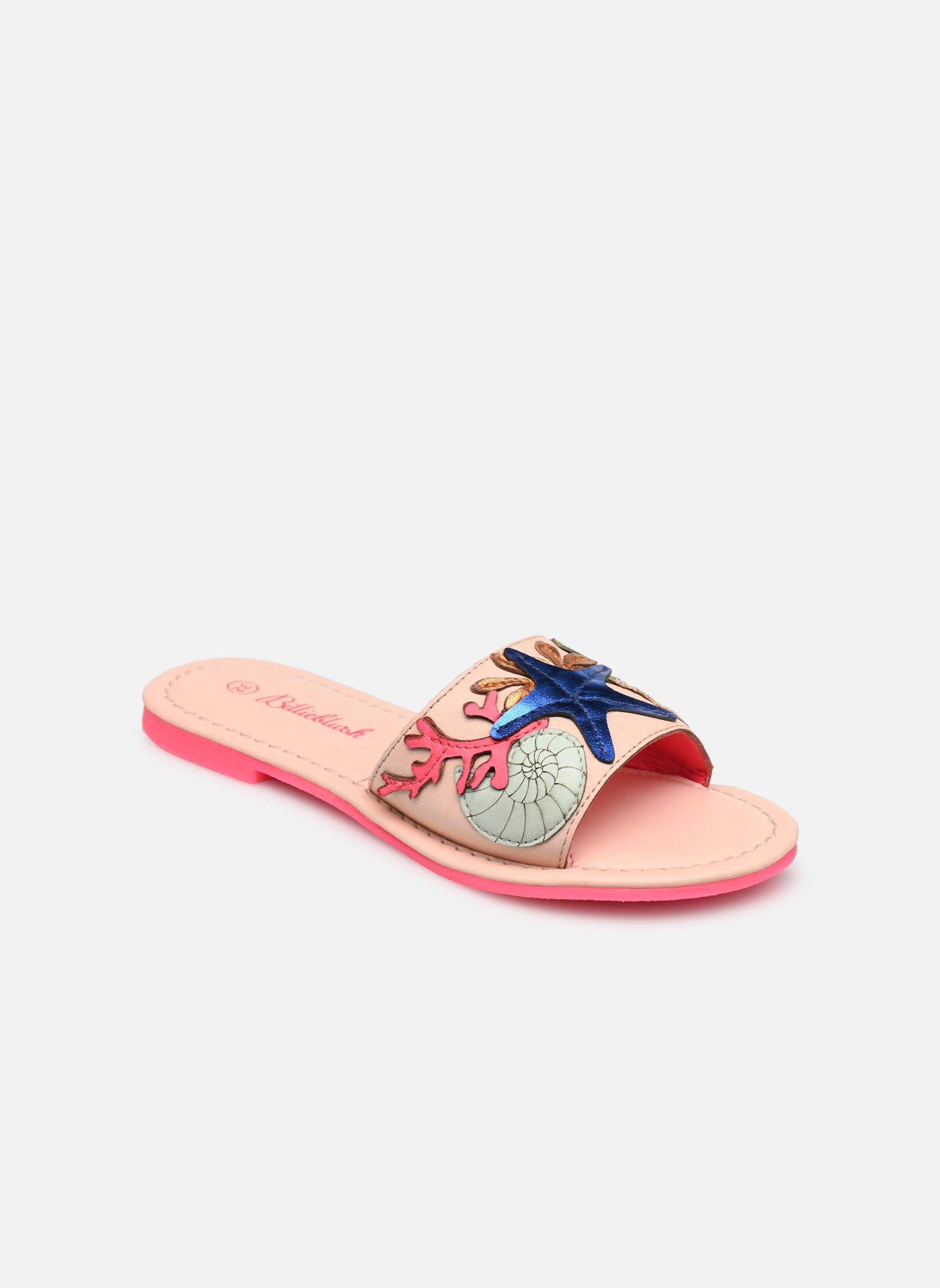 Mules et sabots Sandales - U19302 - Fille fille multicolore Billieblush Mules et sabots Sandales - U19302 - Fille fille multicolore 464 - Pink