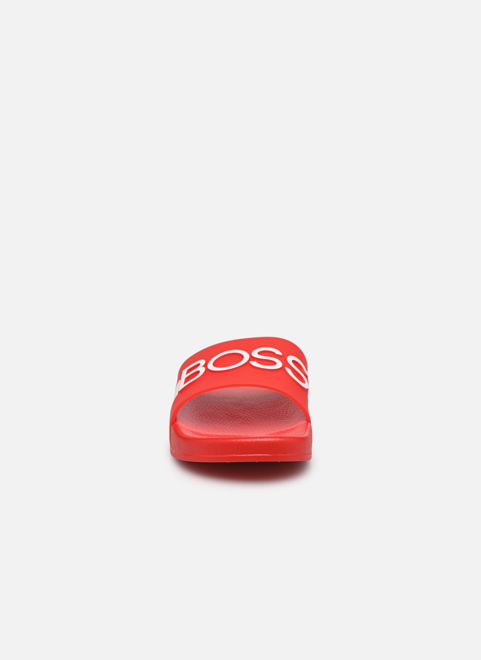 Flip-Flops und Badeschlappen Sandales - J29274 - Garçon jungen rot BOSS Flip-Flops und Badeschlappen Sandales - J29274 - Garçon jungen rot 997 - ROUGE VIF