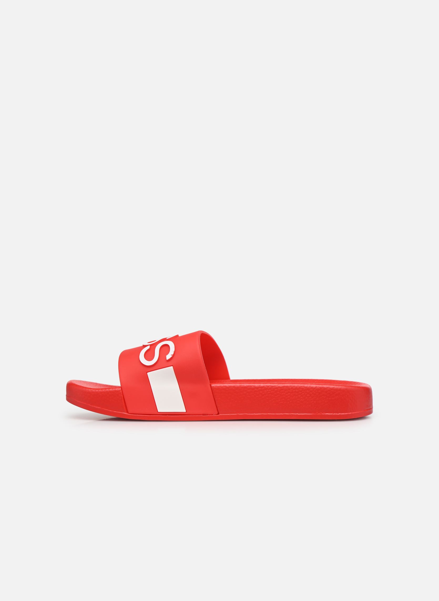 Flip-Flops und Badeschlappen Sandales - J29274 - Garçon jungen rot BOSS Flip-Flops und Badeschlappen Sandales - J29274 - Garçon jungen rot 997 - ROUGE VIF