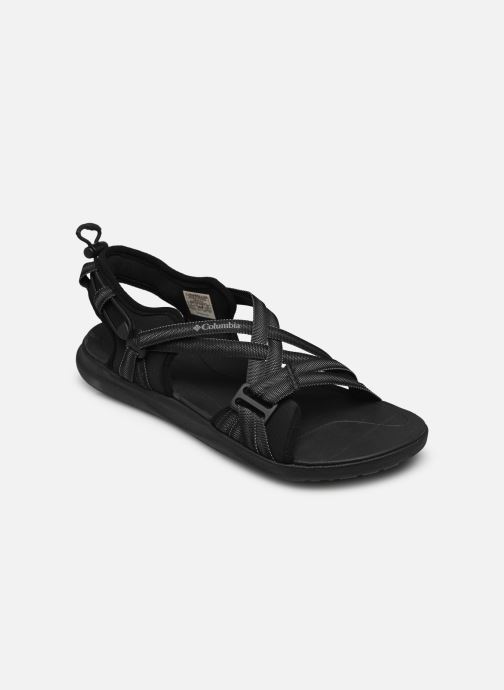 Easy Spirit Sandali Ilena Donna Con Supporto Dell'Arco E Cinturino Regolabile - Perfetti Per Camminare Tutto Il Giorno, Pelle Morbida, Colore Nero, Taglia 38.5