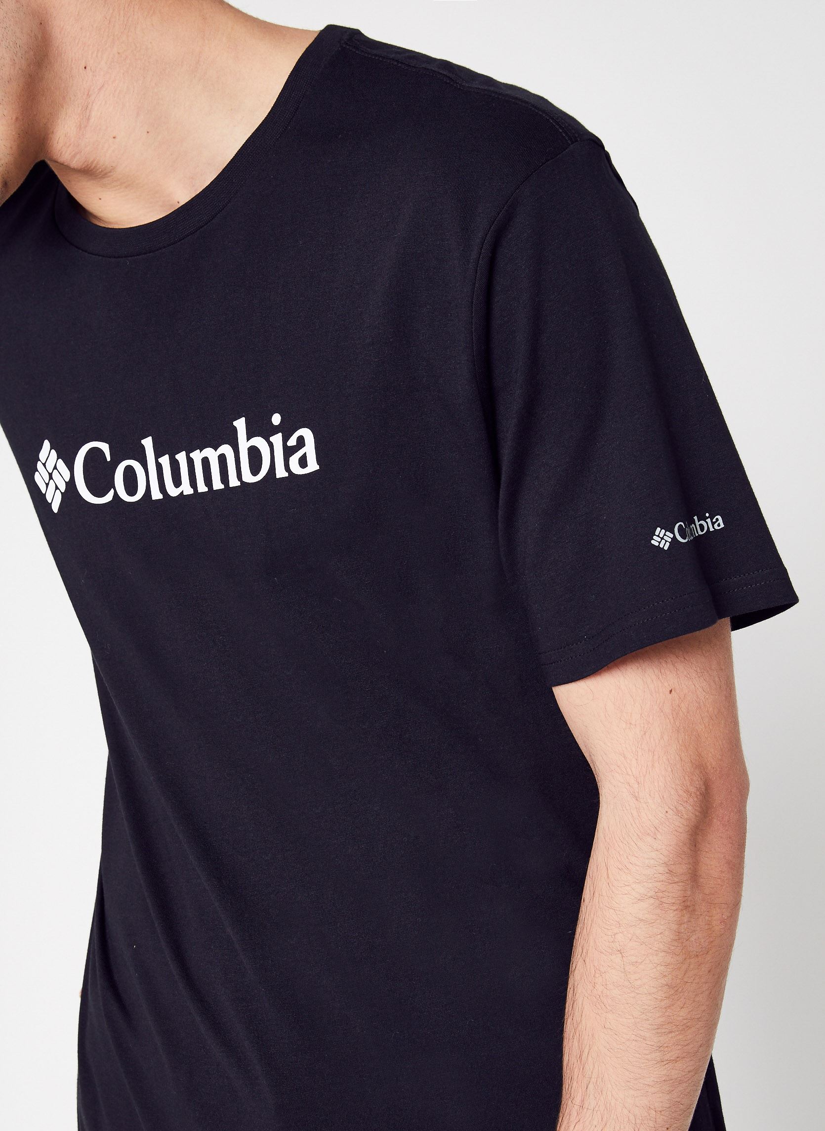 Tee-shirts CSC Basic Logo Short Sleeve homme noir Columbia Tee-shirts CSC Basic Logo Short Sleeve homme noir BLACK
