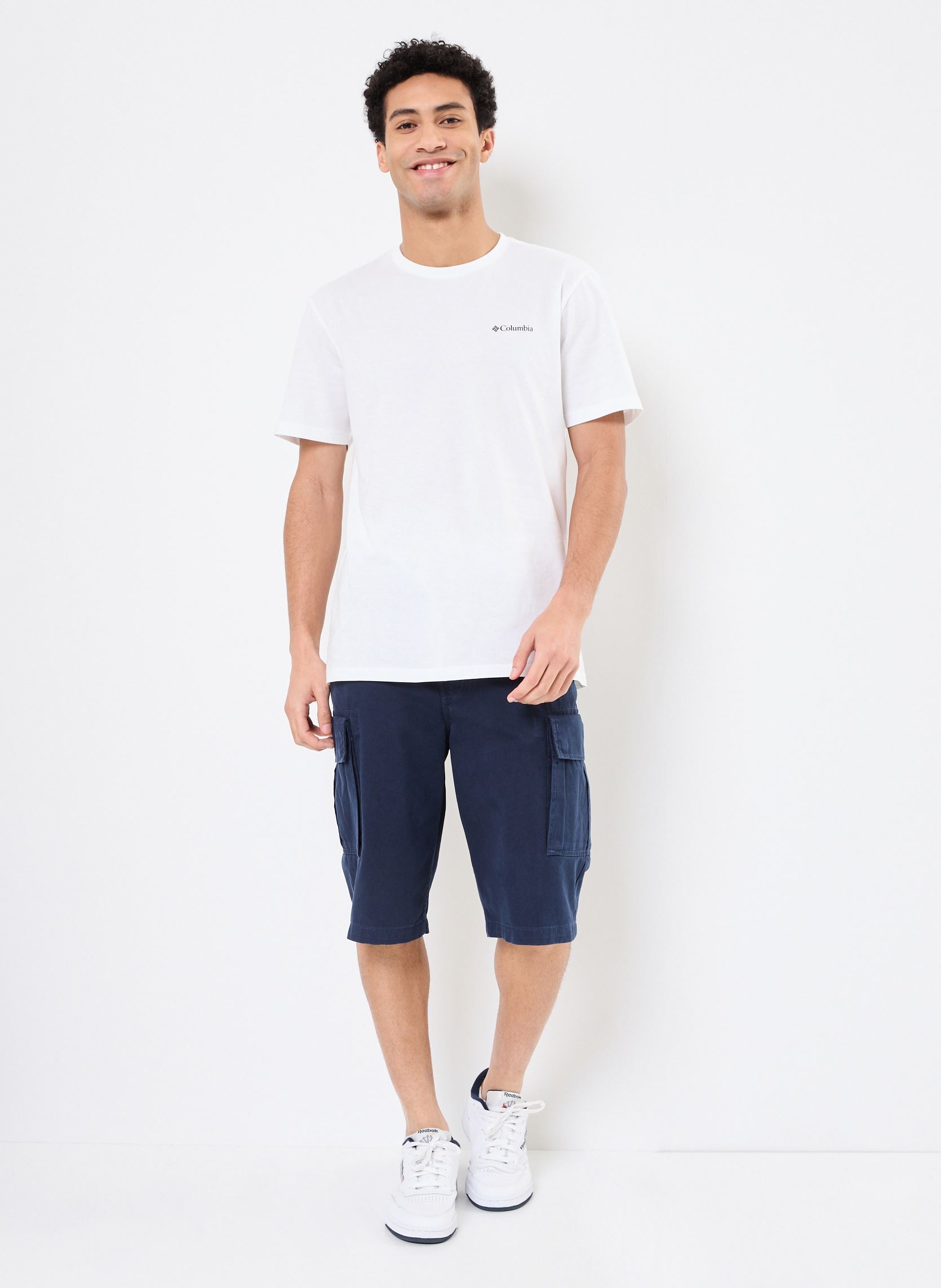 Tee-shirts CSC Basic Logo Short Sleeve homme noir Columbia Tee-shirts CSC Basic Logo Short Sleeve homme noir WHITE