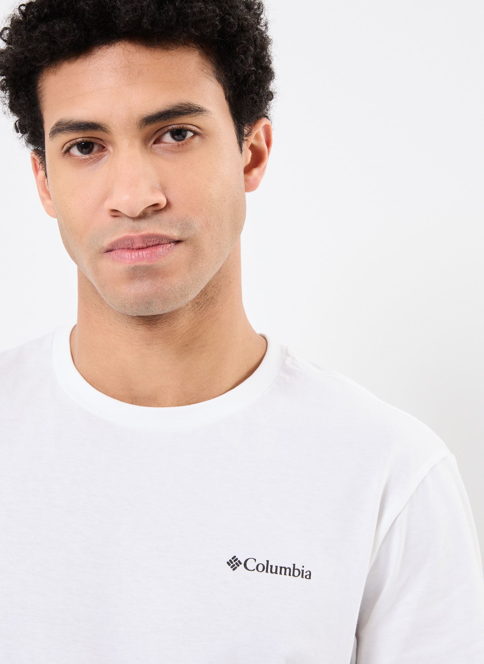 Tee-shirts CSC Basic Logo Short Sleeve homme noir Columbia Tee-shirts CSC Basic Logo Short Sleeve homme noir WHITE
