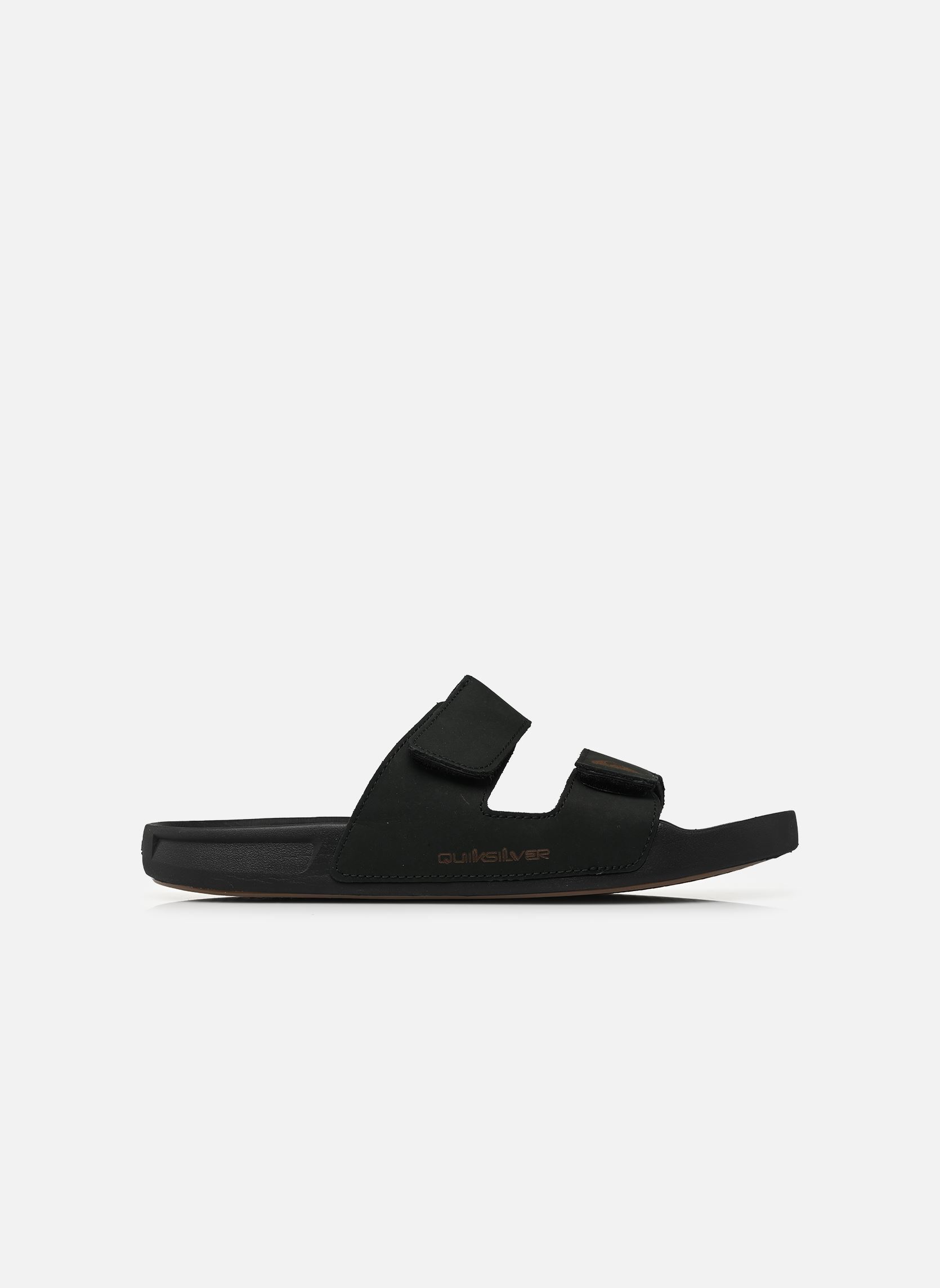 Sandalen und Pantoletten Rivi Leather Double Adjust herren schwarz Quiksilver Sandalen und Pantoletten Rivi Leather Double Adjust herren schwarz BLACK 1