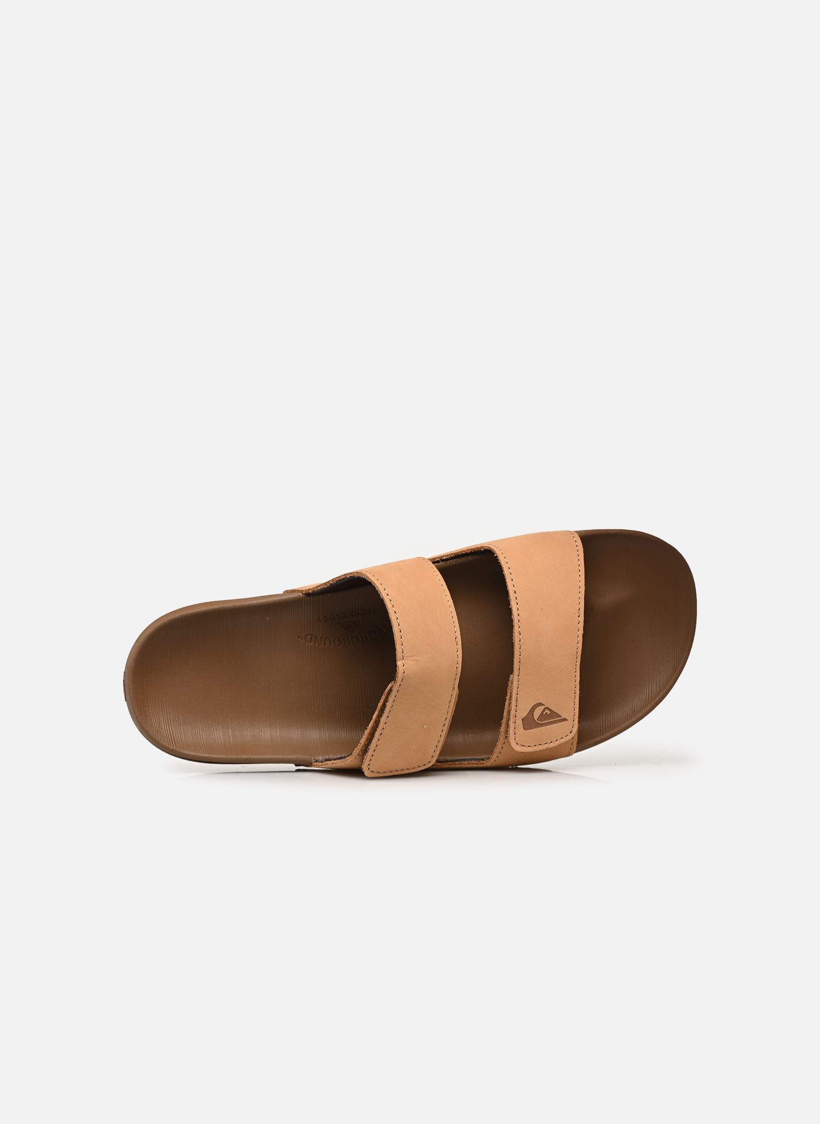 Sandales et mules Rivi Leather Double Adjust homme beige Quiksilver Sandales et mules Rivi Leather Double Adjust homme beige SAND