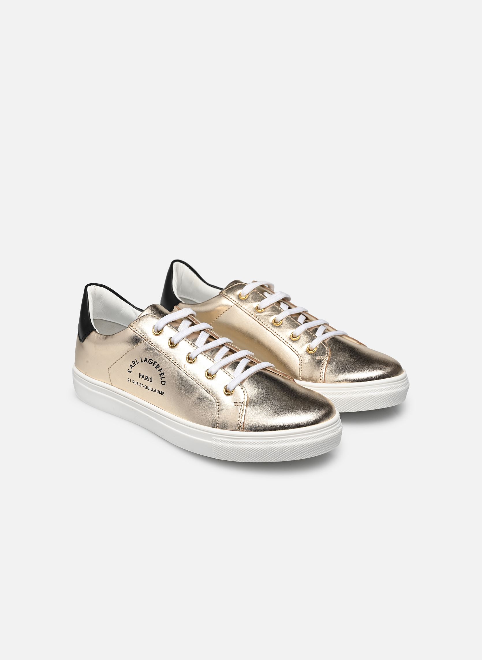 Lage sneakers Baskets - Z19077 - Fille meisjes goud en brons Karl Lagerfeld Lage sneakers Baskets - Z19077 - Fille meisjes goud en brons Z99 - DORÉ CLAIR