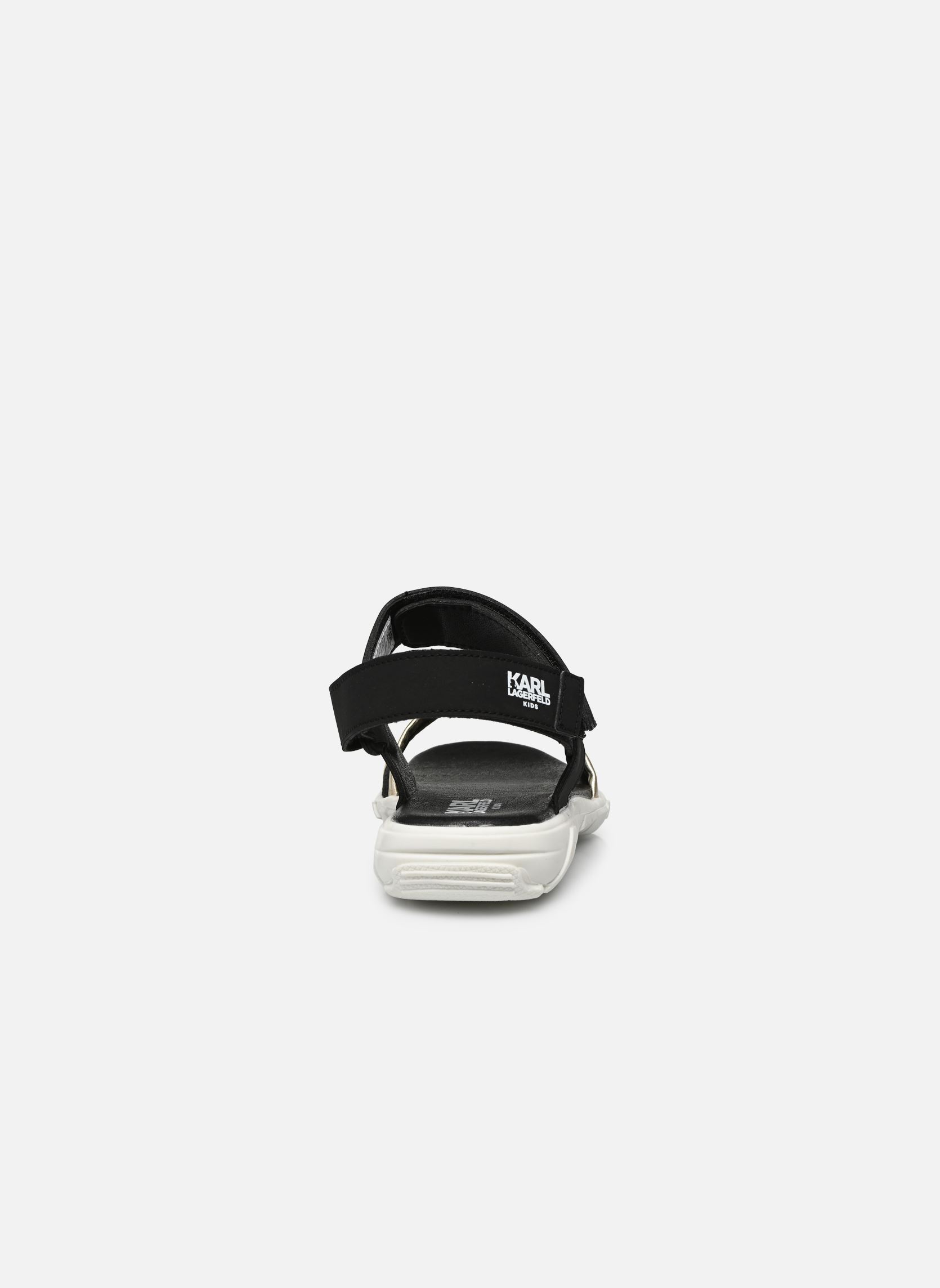 Flip-Flops und Badeschlappen Sandales - Z19069 - Fille mädchen schwarz Karl Lagerfeld Flip-Flops und Badeschlappen Sandales - Z19069 - Fille mädchen schwarz 09B - BLACK