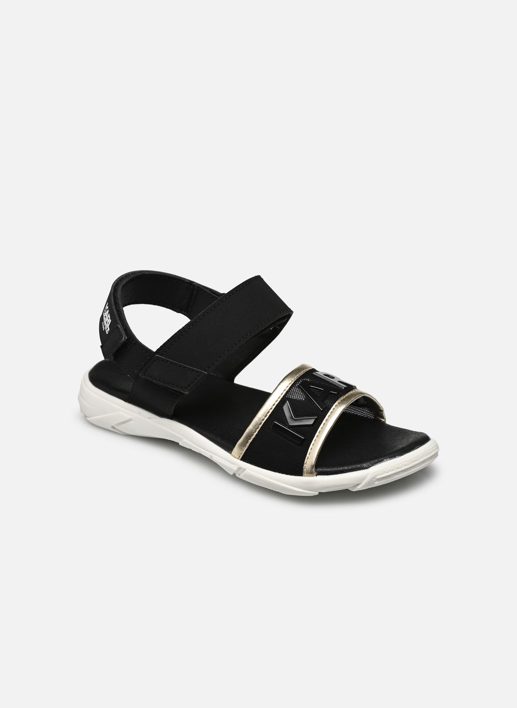 Flip-Flops und Badeschlappen Sandales - Z19069 - Fille mädchen schwarz Karl Lagerfeld Flip-Flops und Badeschlappen Sandales - Z19069 - Fille mädchen schwarz 09B - BLACK