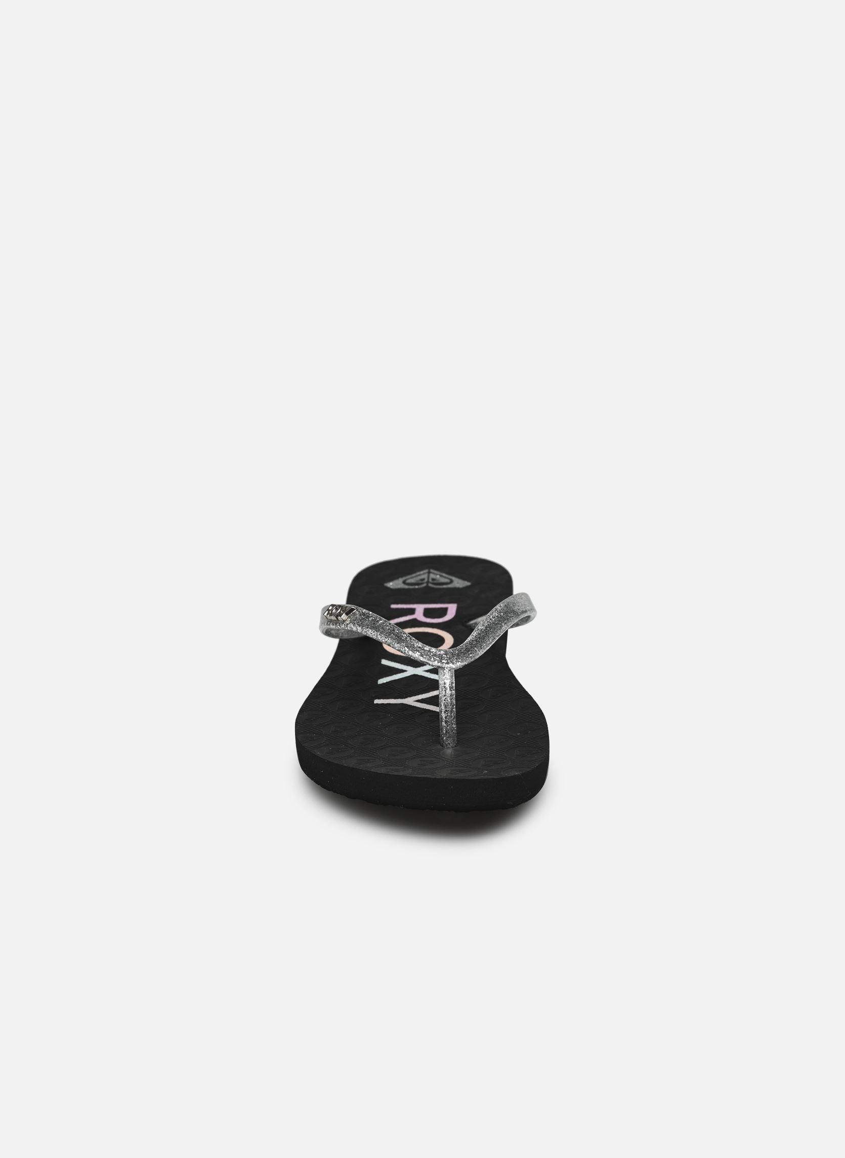 Infradito RG Viva Sparkle bambina nero Roxy Infradito RG Viva Sparkle bambina nero BLACK/MET SILVER