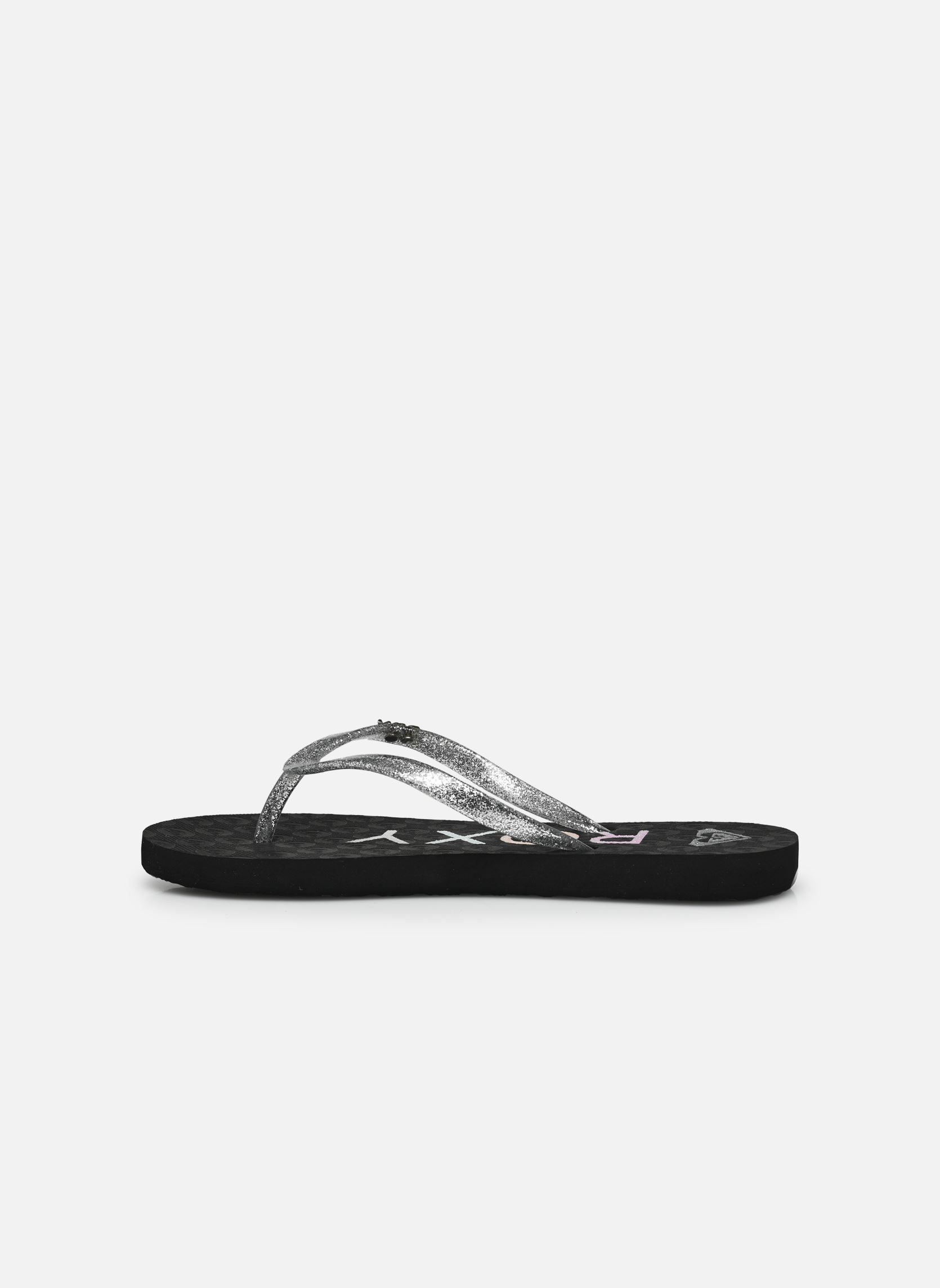 Infradito RG Viva Sparkle bambina nero Roxy Infradito RG Viva Sparkle bambina nero BLACK/MET SILVER