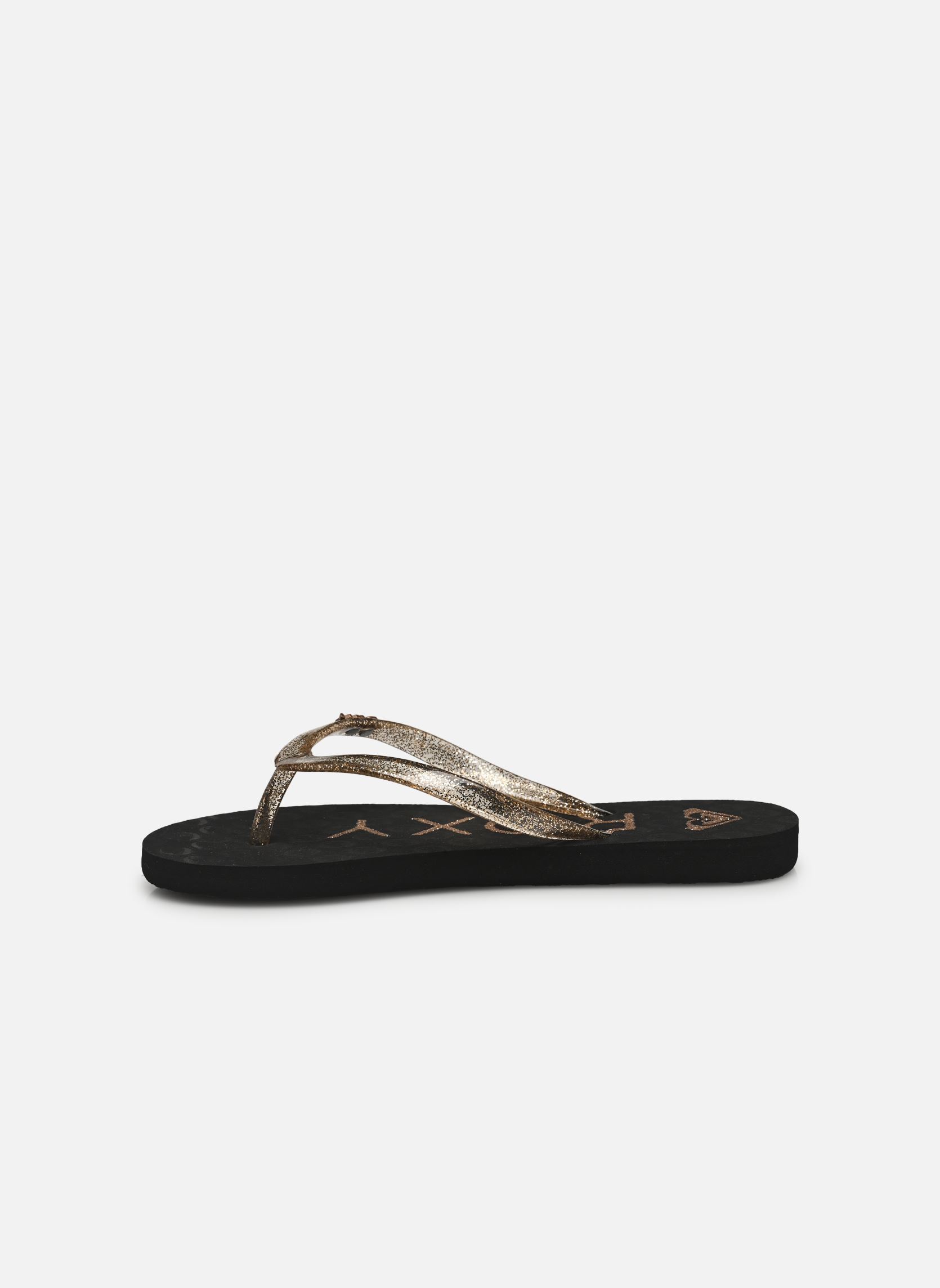 Flip-Flops RG Viva Sparkle mädchen schwarz Roxy Flip-Flops RG Viva Sparkle mädchen schwarz BLACK/M GOLD