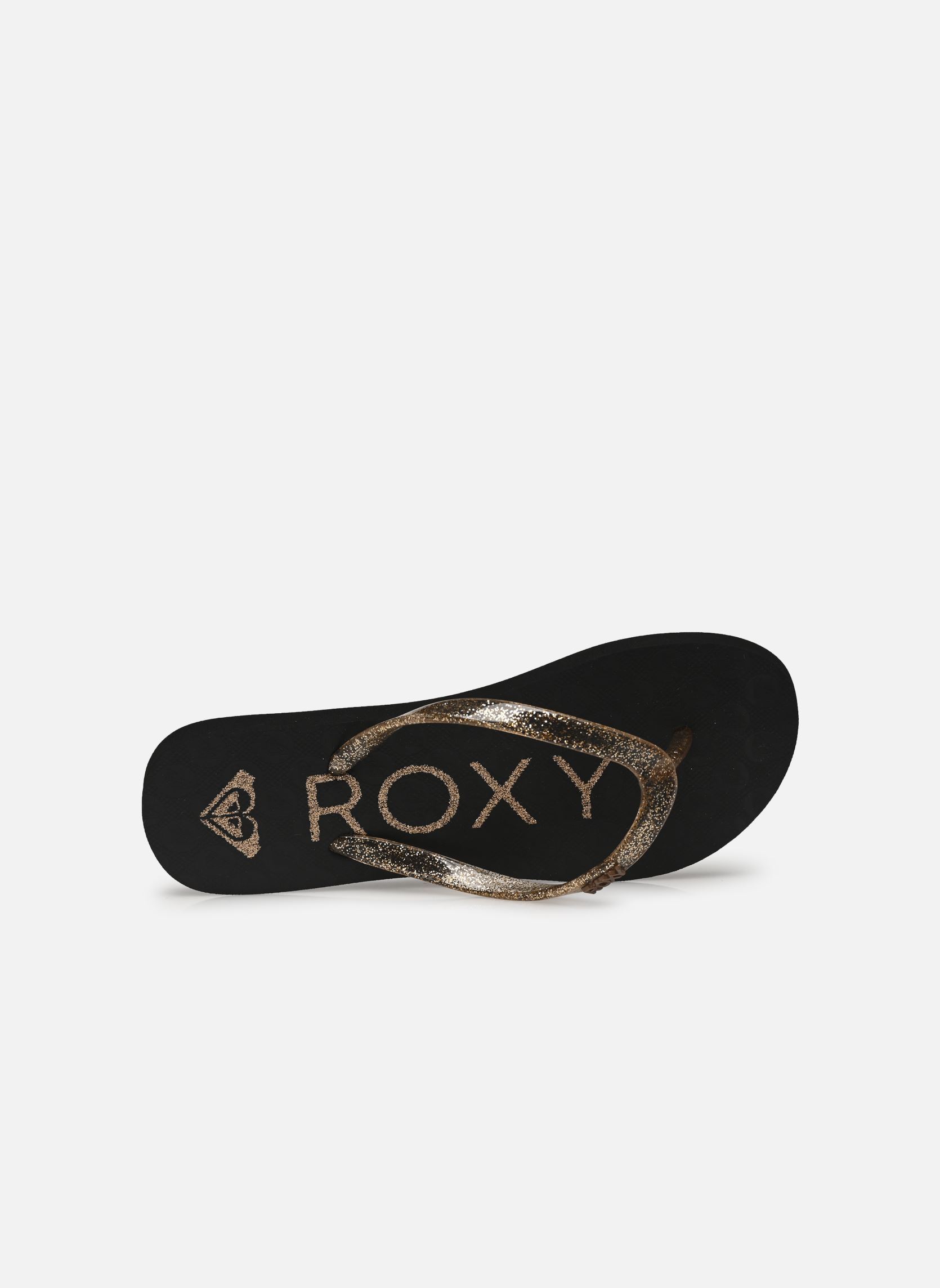 Flip-Flops RG Viva Sparkle mädchen schwarz Roxy Flip-Flops RG Viva Sparkle mädchen schwarz BLACK/M GOLD